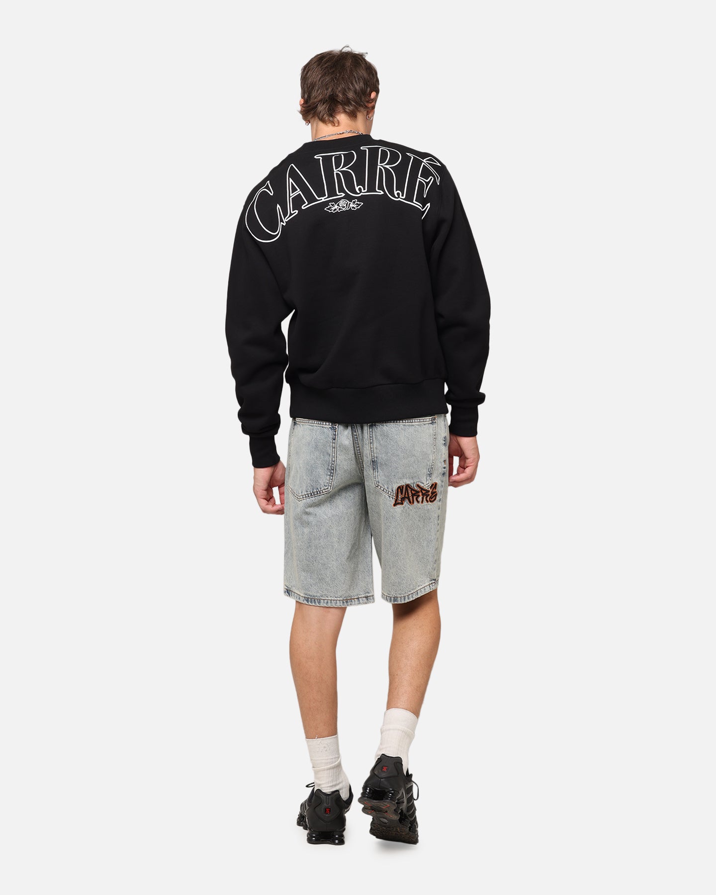 Carre Bloom Crewneck Black、mySite、zt4zffjzw