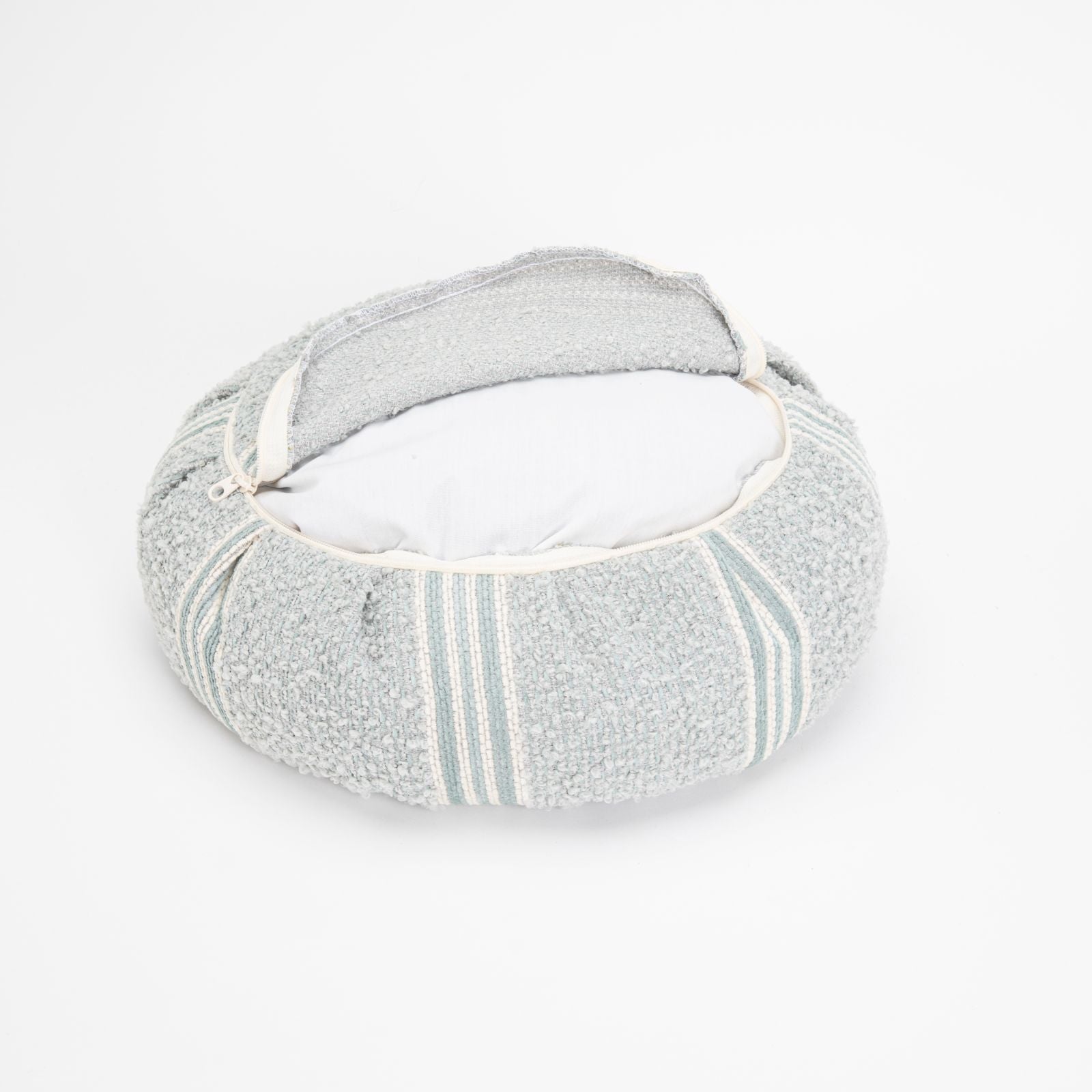 Theodore Stripe Buckwheat Hull Zafu - COVER ONLY、mySite、topwebapps