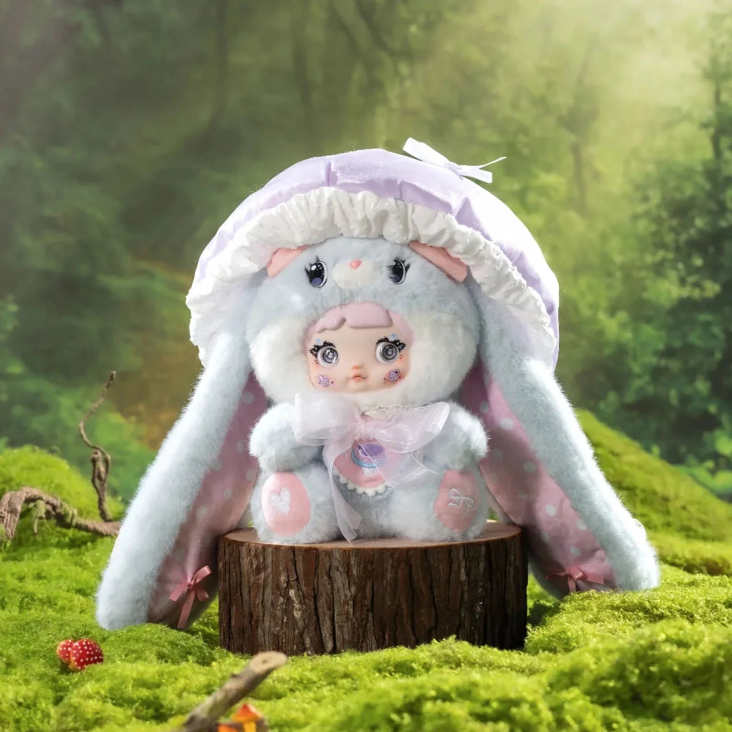  【Limited】Nommi Mushroom Hat 400% Series Plush Blind Box、mySite、greenlandpopulation