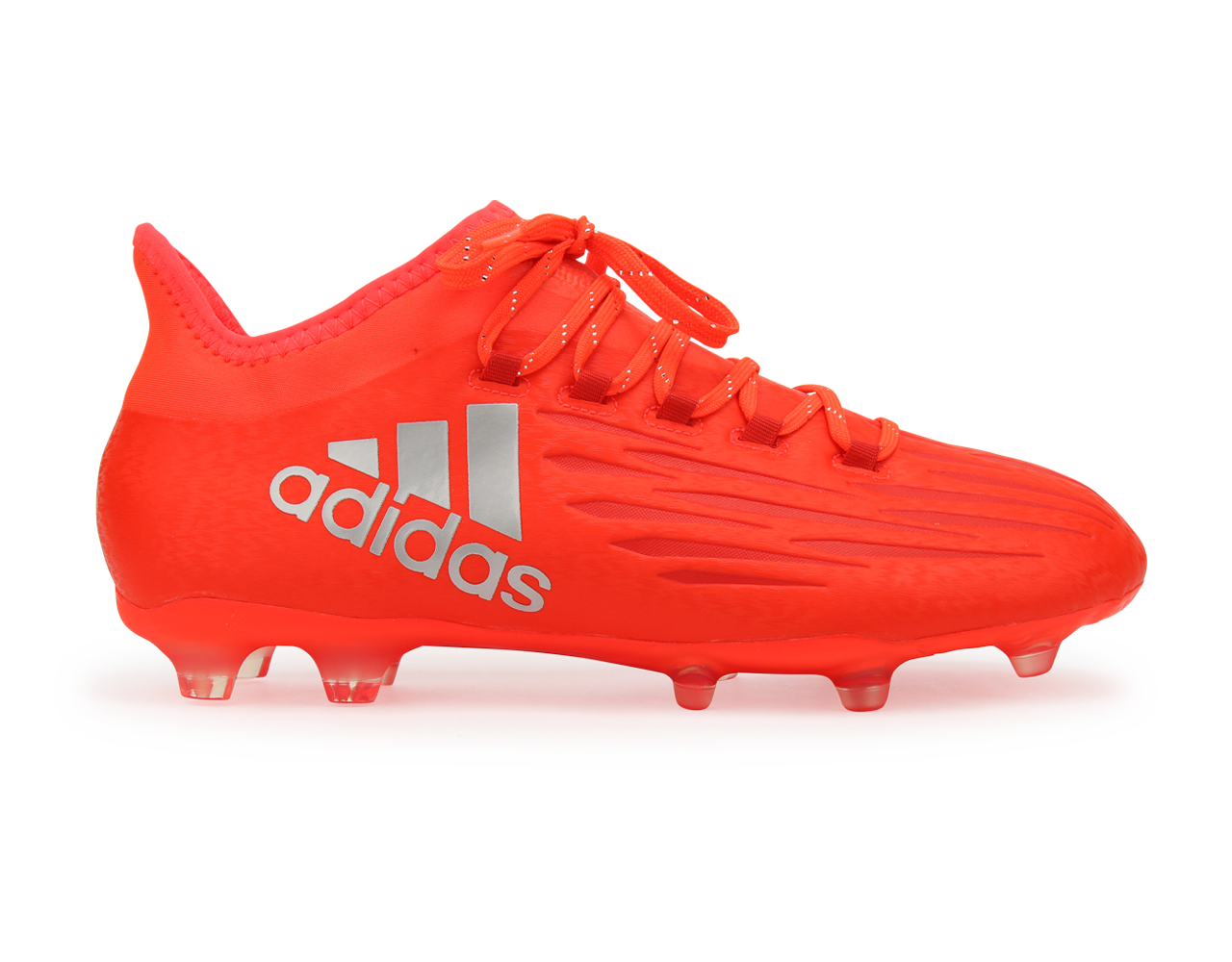 adidas Men's X 16.2 FG/AG Solar Red/Metalic Silver、mySite、bottomscart