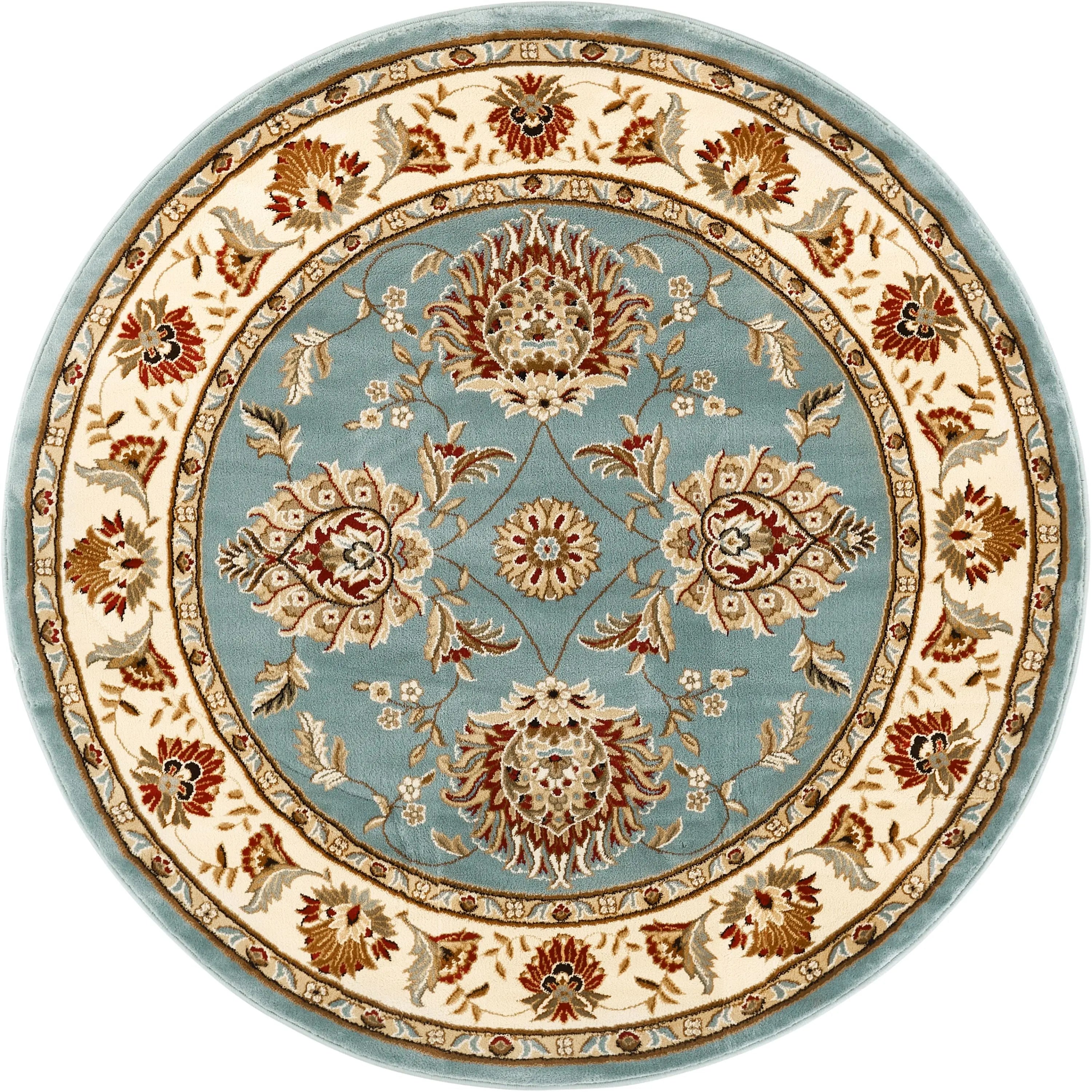 Abbasi Light Blue Traditional Rug、mySite、gigharbornorthrealestate