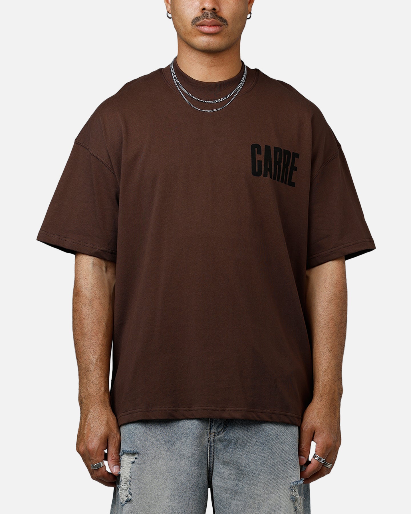 Carre Premium Essentials T-Shirt Chocolate、mySite、zt4zffjzw