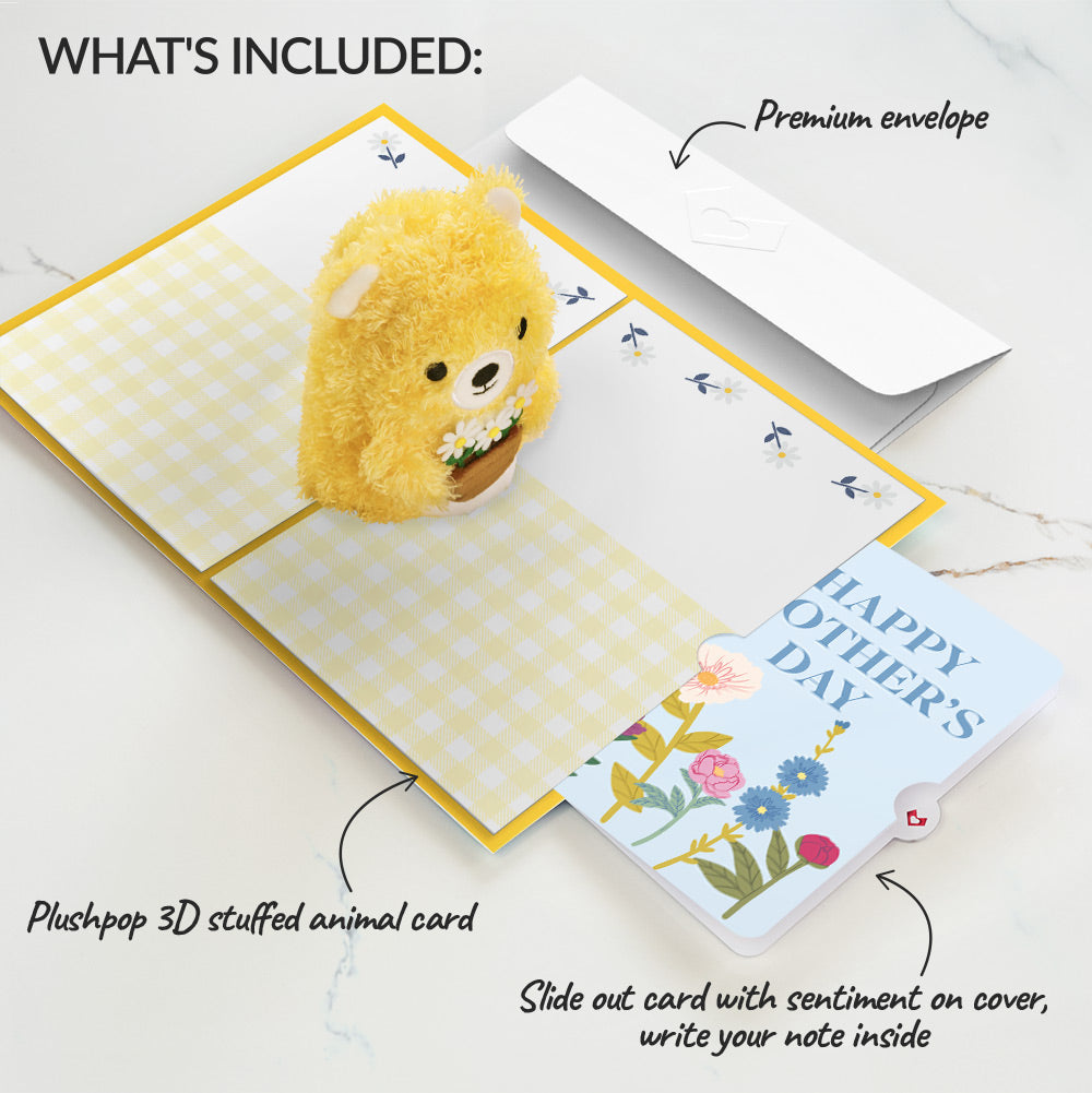 Daisy Greetings Mother's Day Plushpop Card and Sentiment Set、mySite、solidvoid