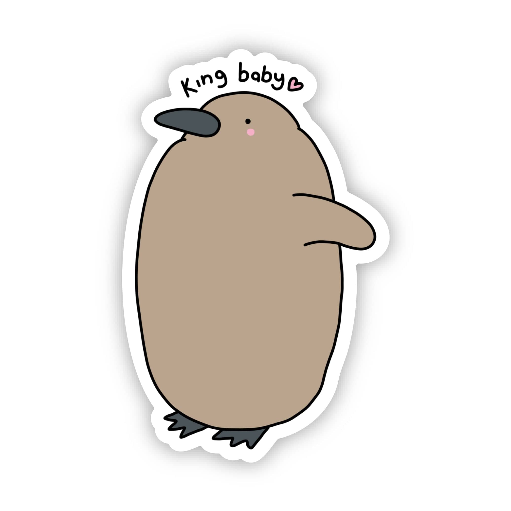  King Baby Pesto Penguin Sticker、mySite、ghnorth