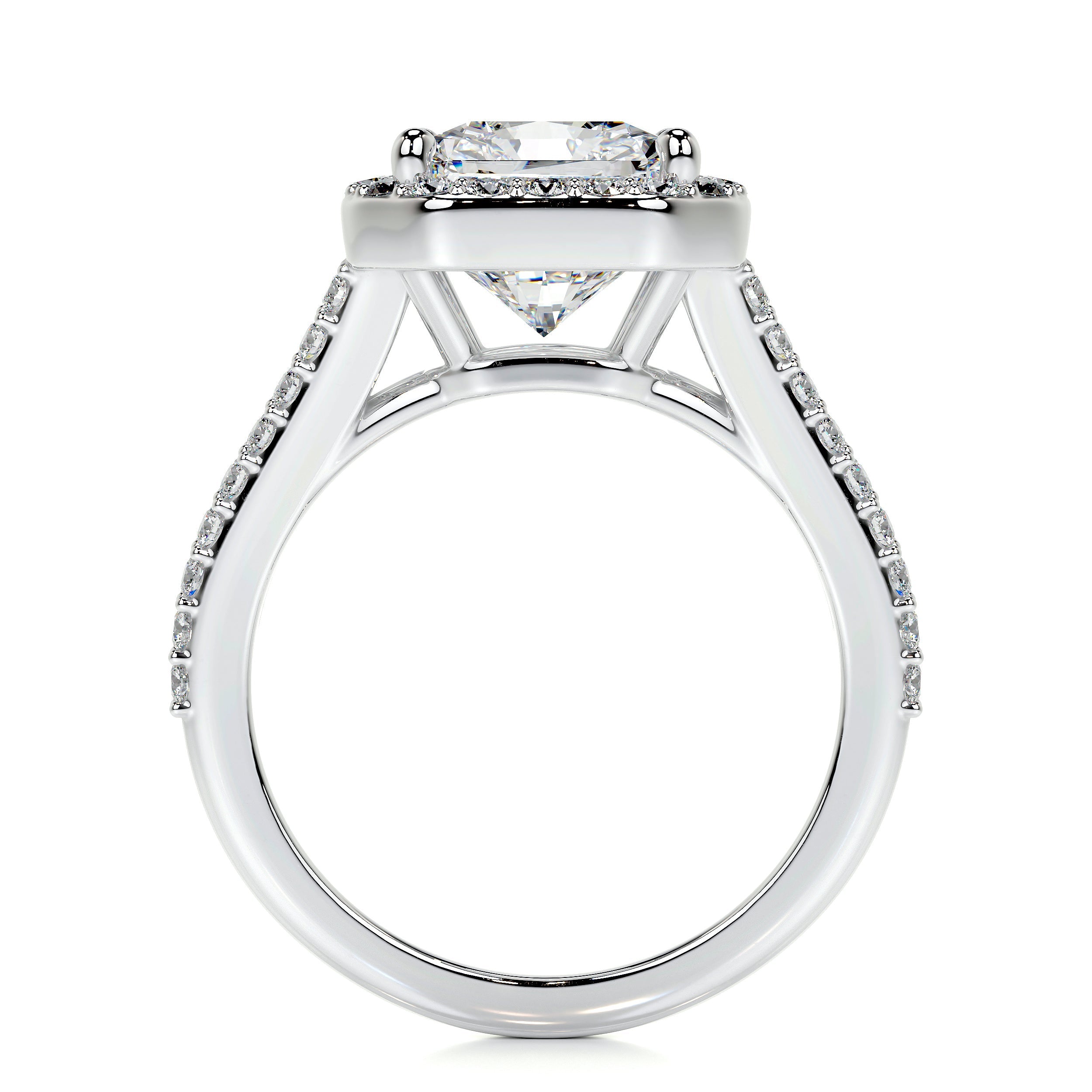 Marina Lab Grown Diamond Ring -18K White Gold、mySite、hinf8tx79