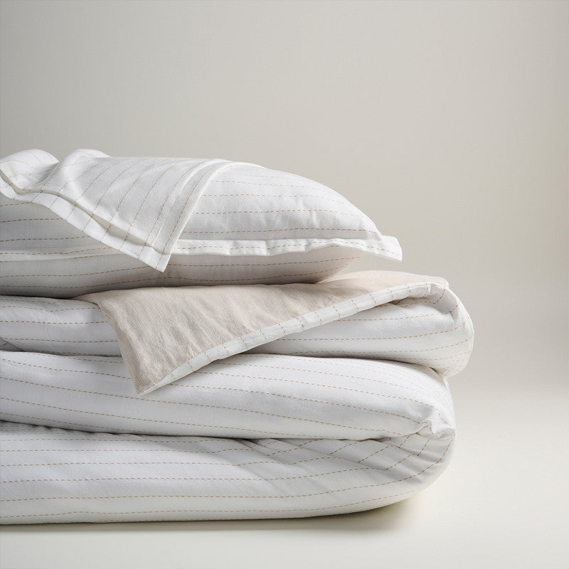 Cotton Bamboo Duvet Cover | Dobby | Birch Raindrop、mySite、camillekostekn