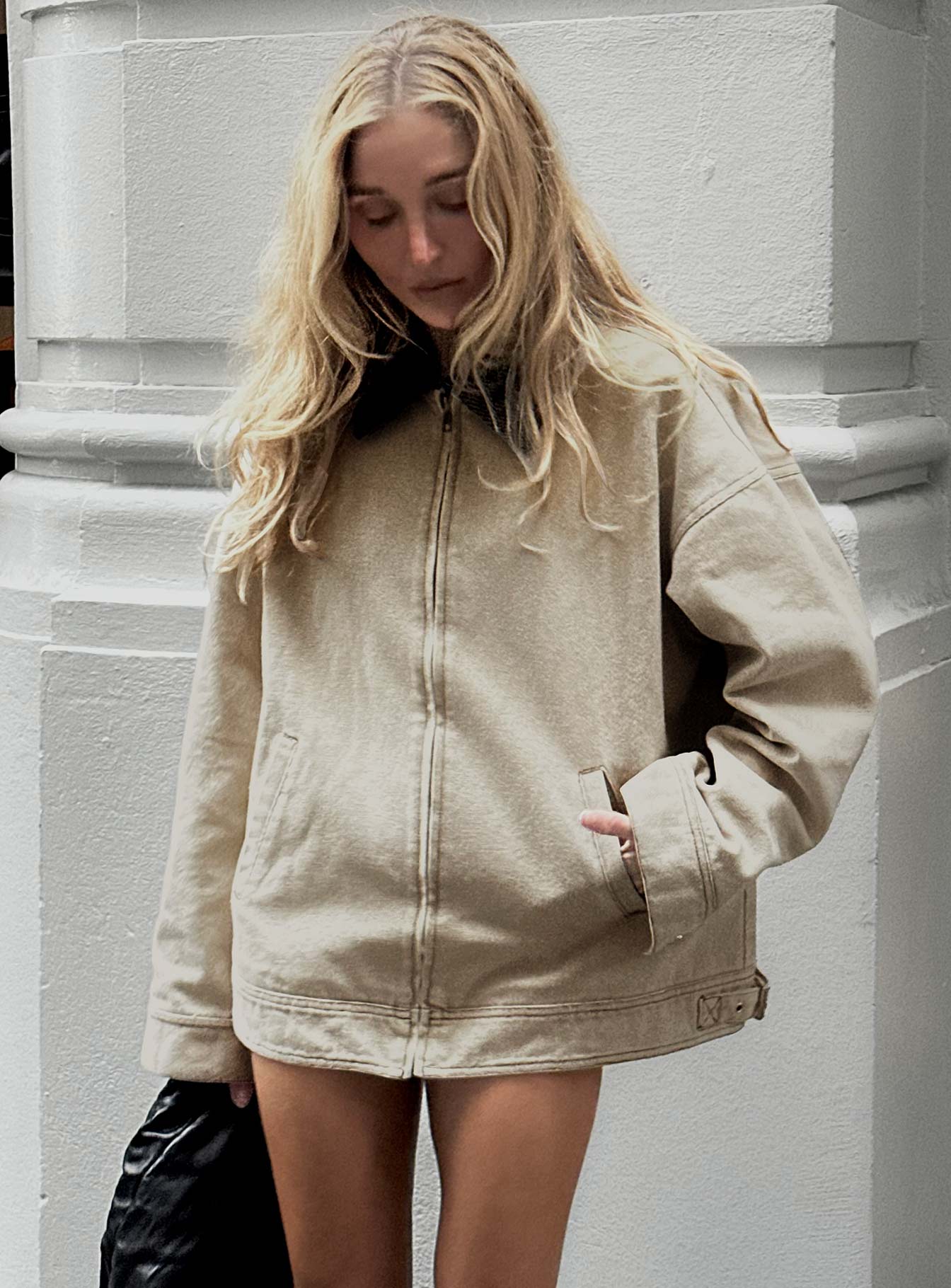 Workwear Jacket Stone、mySite、solidvoid