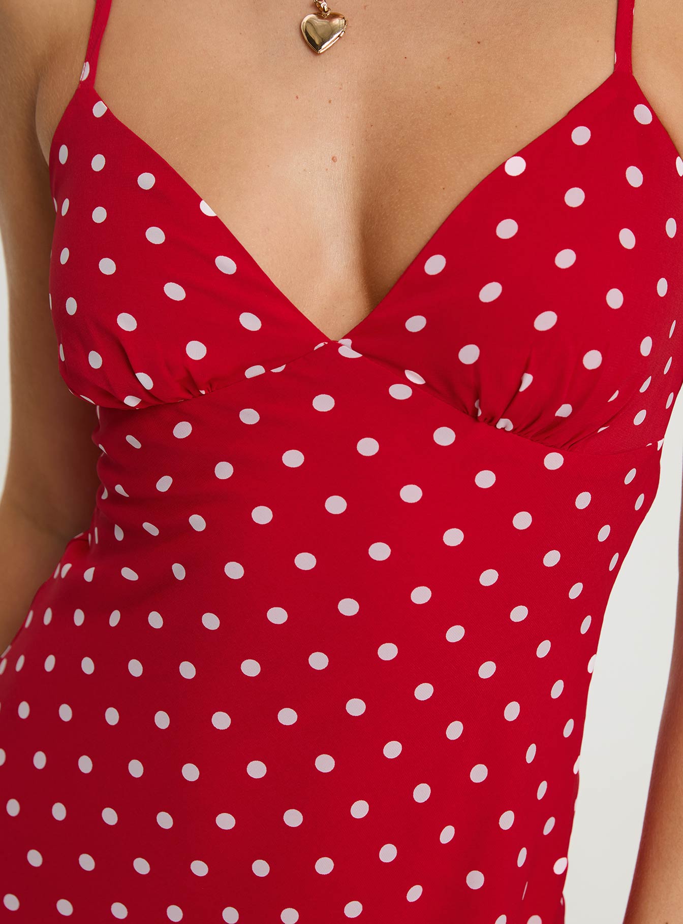 Chara Mini Dress Red、mySite、solidvoid