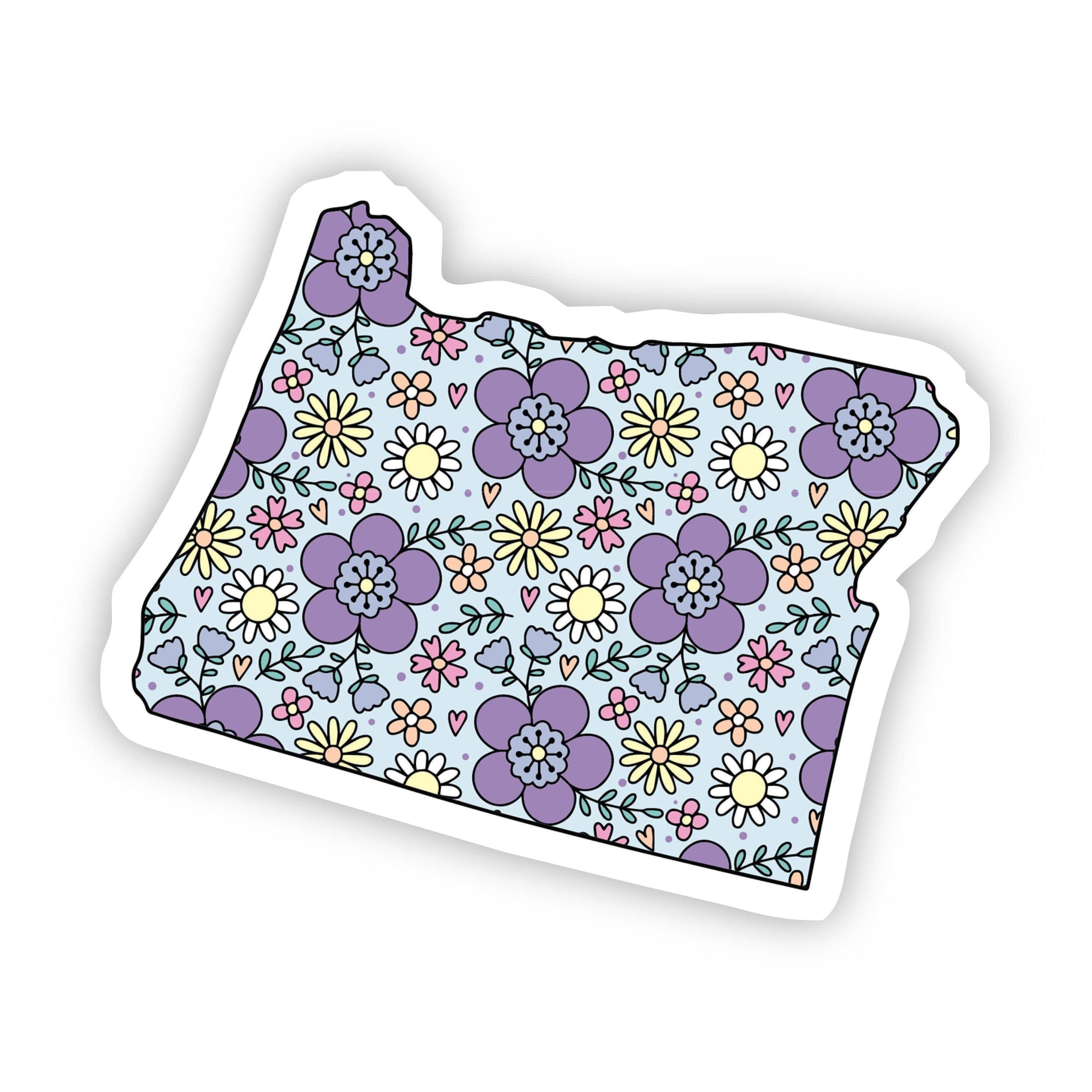  Oregon Floral Sticker、mySite、elrpsem3k