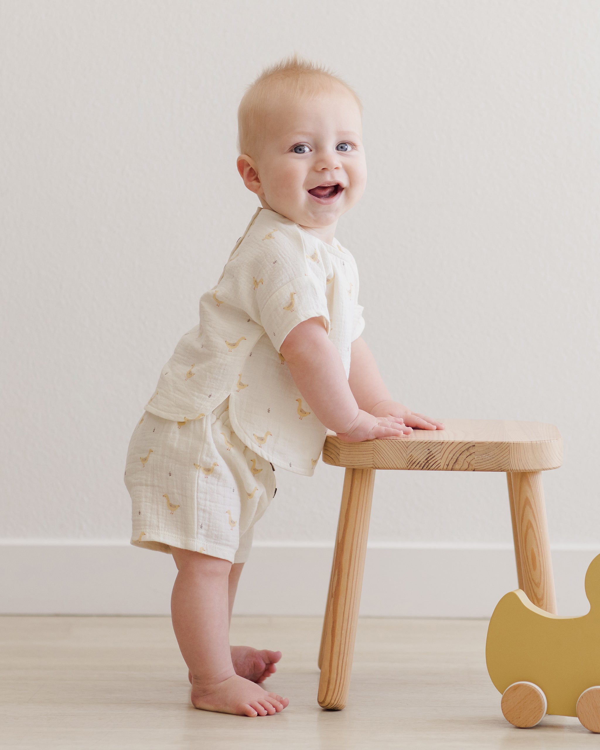  Woven Boxy Top + Short Set || Geese、mySite、layawaytickets