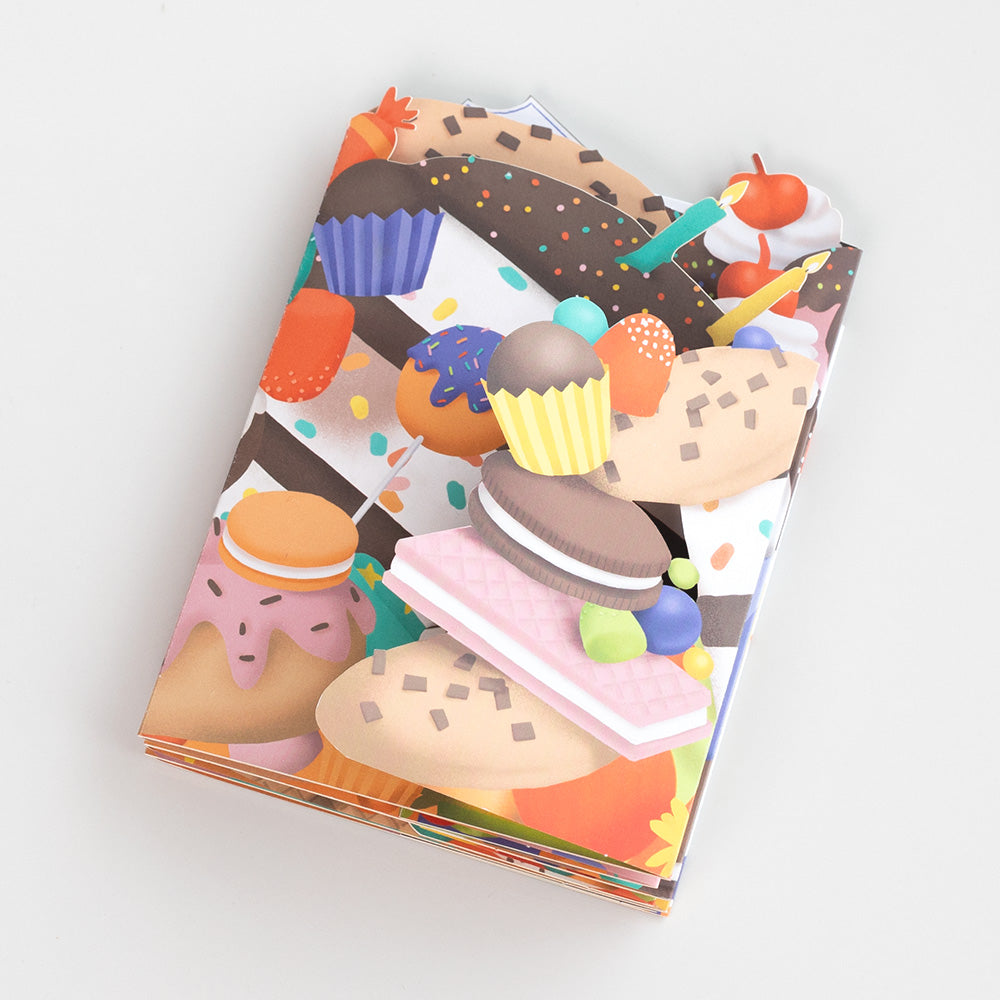 Sweet Birthday Wishes Loooooong Card™ (Expands to 2 feet)、mySite、solidvoid