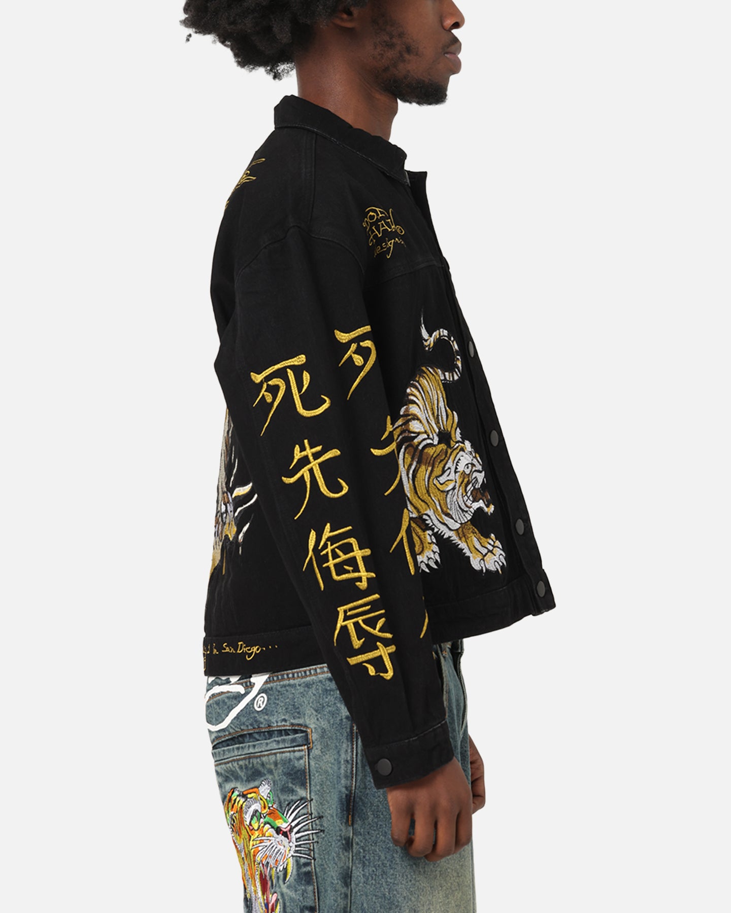 Ed Hardy Never Again Jacket Black、mySite、zt4zffjzw