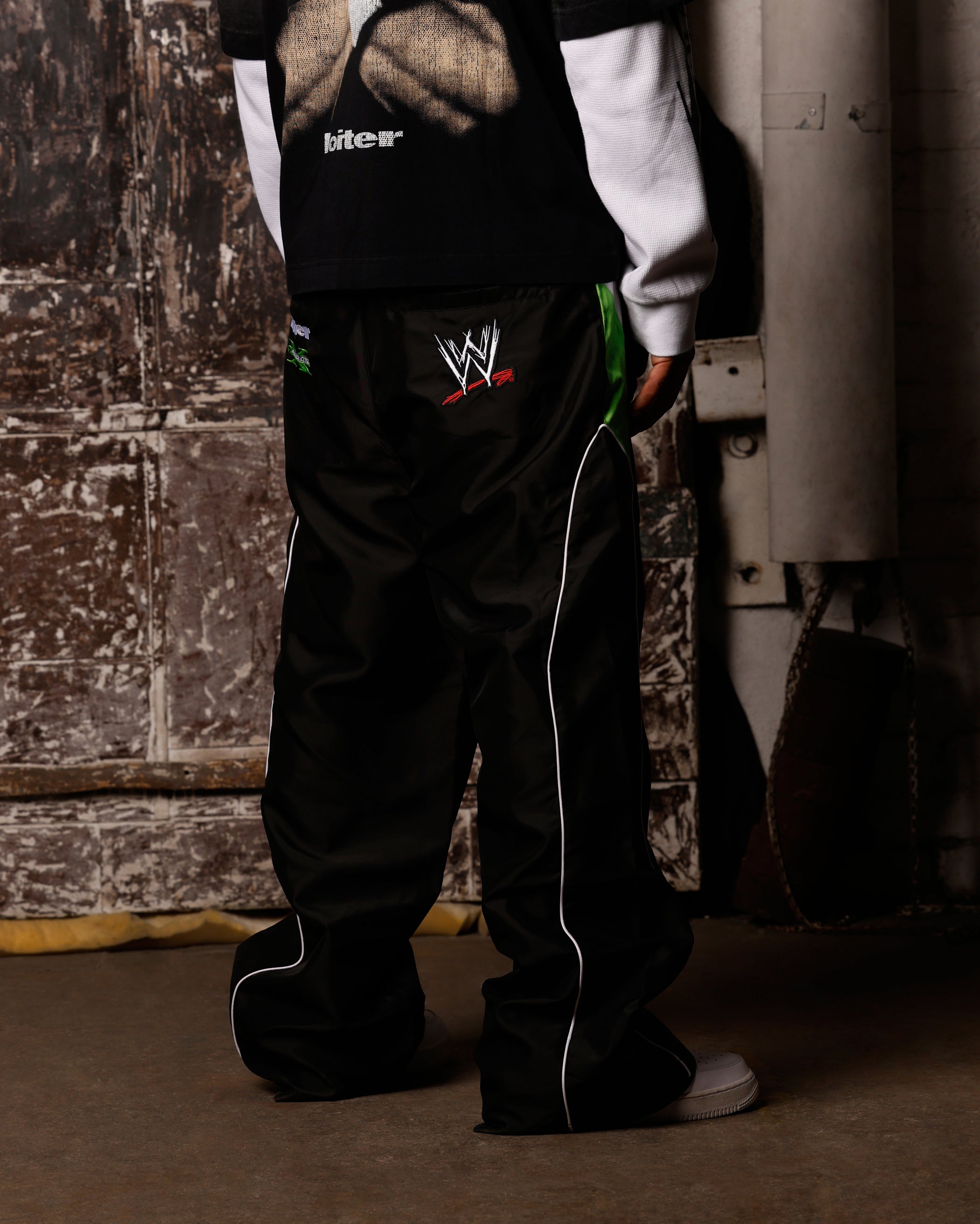 Loiter X WWE DX Generation Track Pants Black/Green、mySite、zt4zffjzw