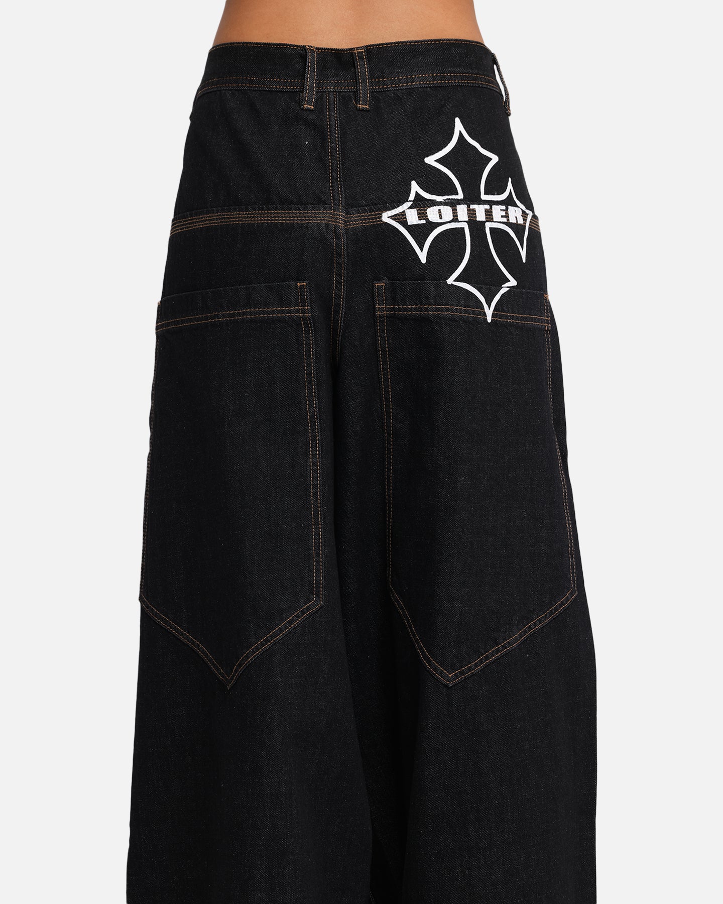 Loiter Skate Jeans Black、mySite、zt4zffjzw