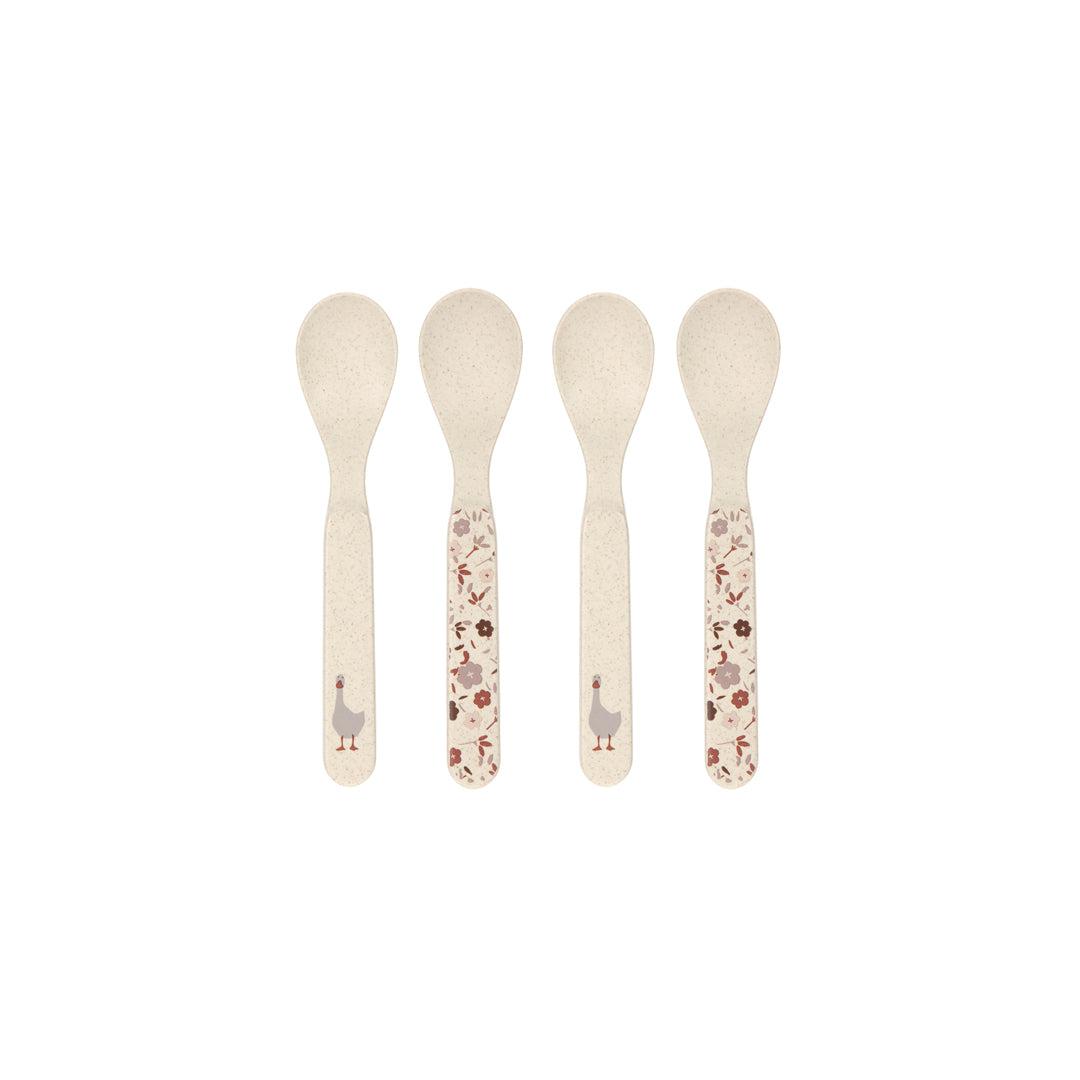  Lassig Spoon Set - Nature - Tiny Farmer Sheep/Goose、mySite、merchandisen