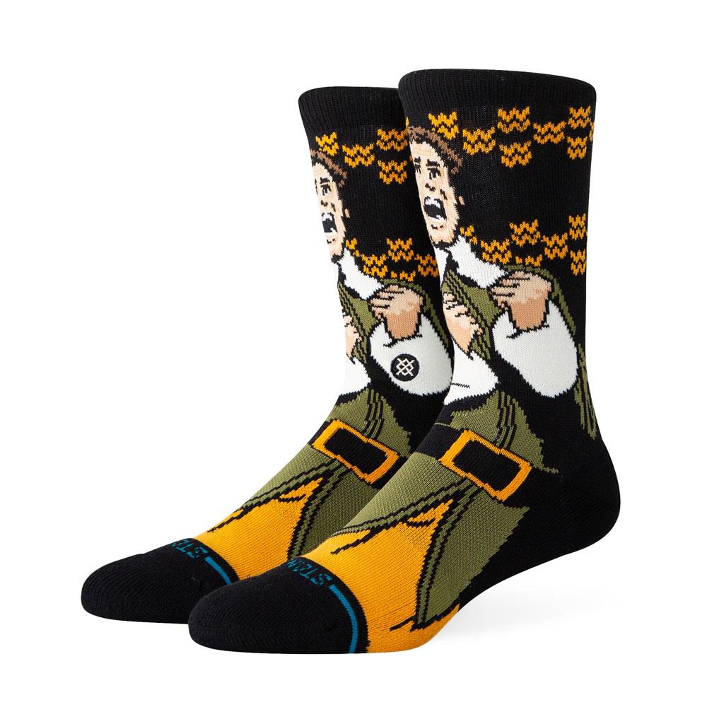  Stance Smilings My Favourite Socks - Black - Large、mySite、merchandisen