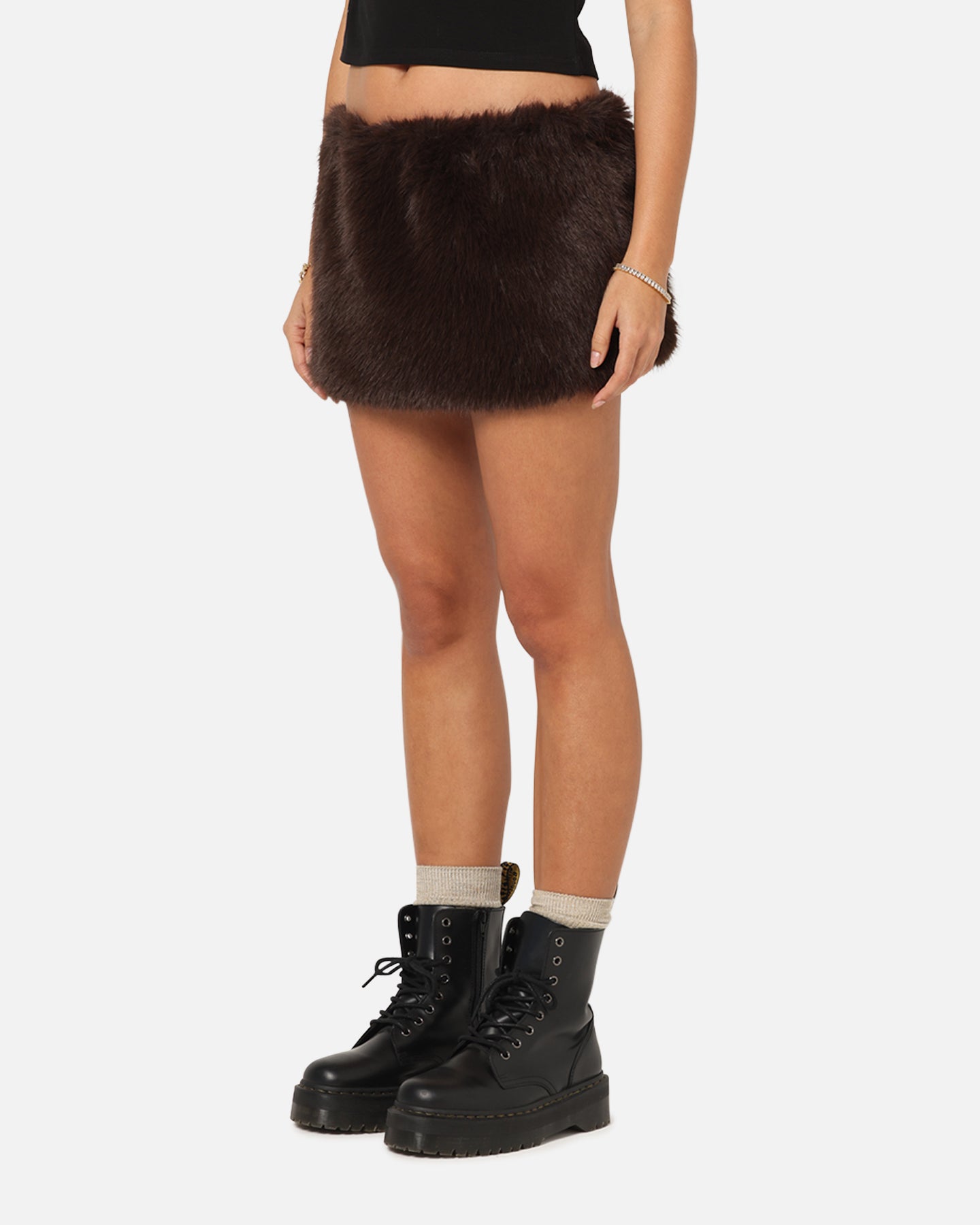 Ed Hardy Women's Bizzard Mini Skirt Brown、mySite、zt4zffjzw