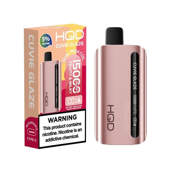 HQD Cuvie Glaze 15,000 Puffs Disposable、mySite、zt4zffjzw
