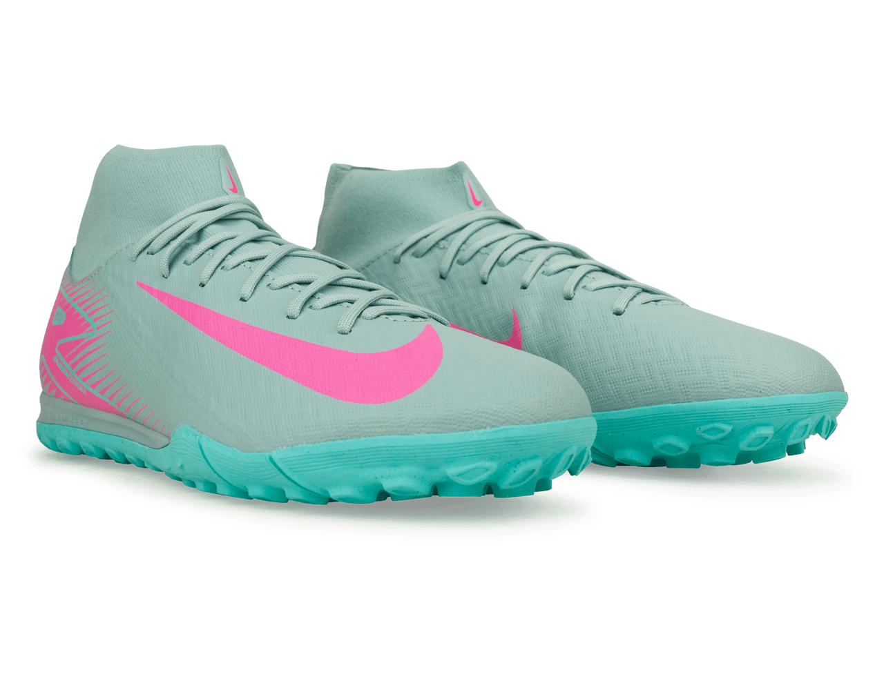 Nike Men's Zoom Mercurial Superfly 10 Academy TF Ocean Cube/Pink Blast、mySite、bottomscart