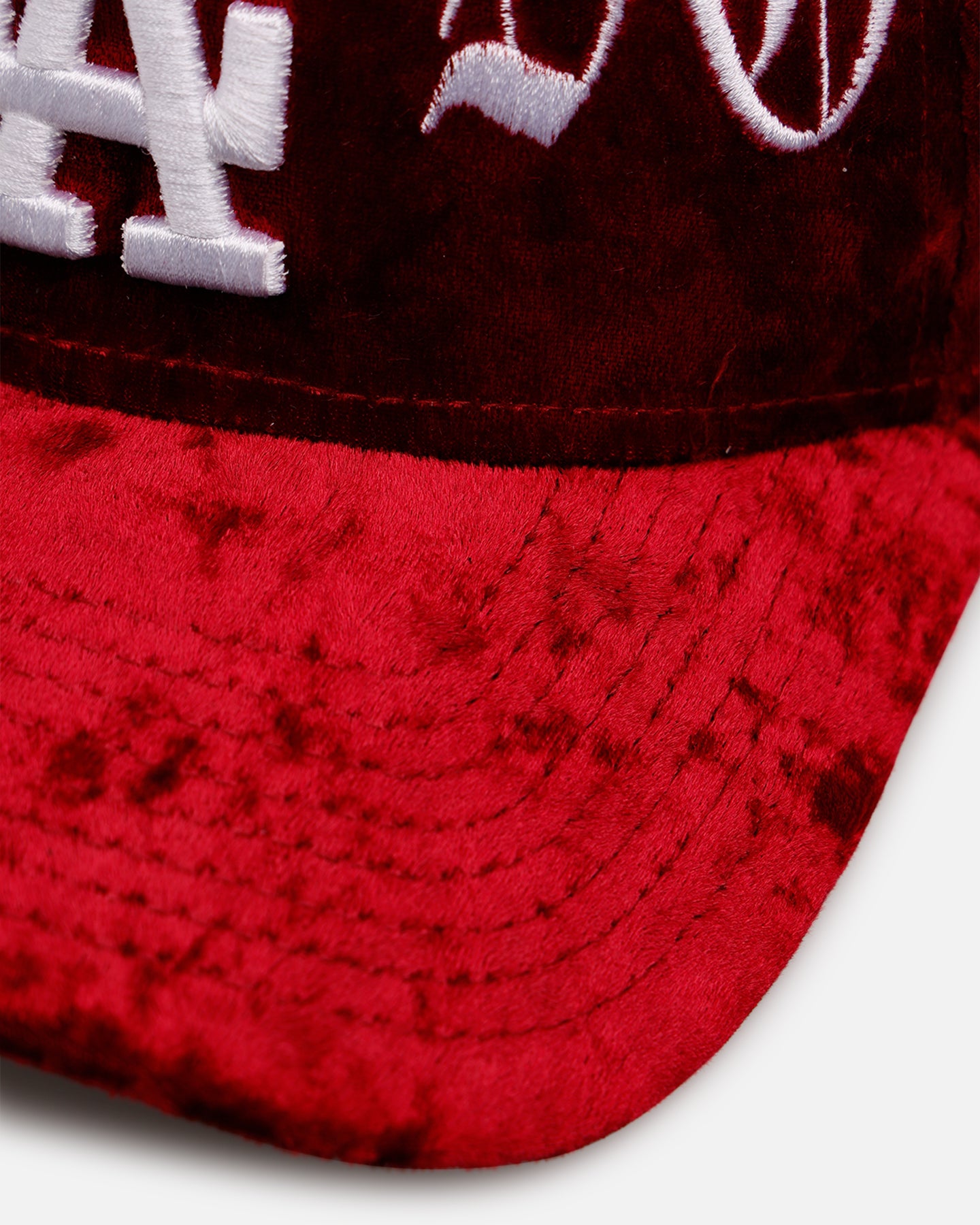 New Era Los Angeles Dodgers 'Velvet Gothic Script' 9FORTY A-Frame Snapback Maroon、mySite、zt4zffjzw