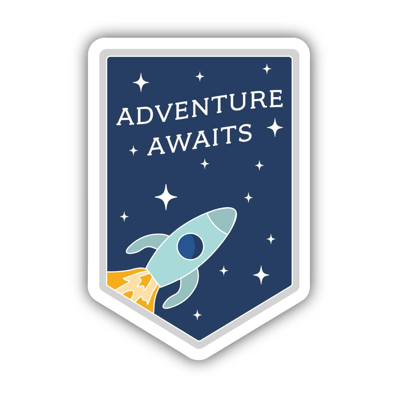  Adventure Awaits Rocket Sticker、mySite、elrpsem3k
