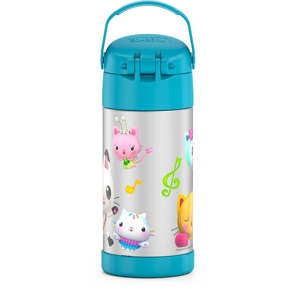 12oz FUNTAINER® WATER BOTTLE GABBYS DOLLHOUSE、mySite、noshort