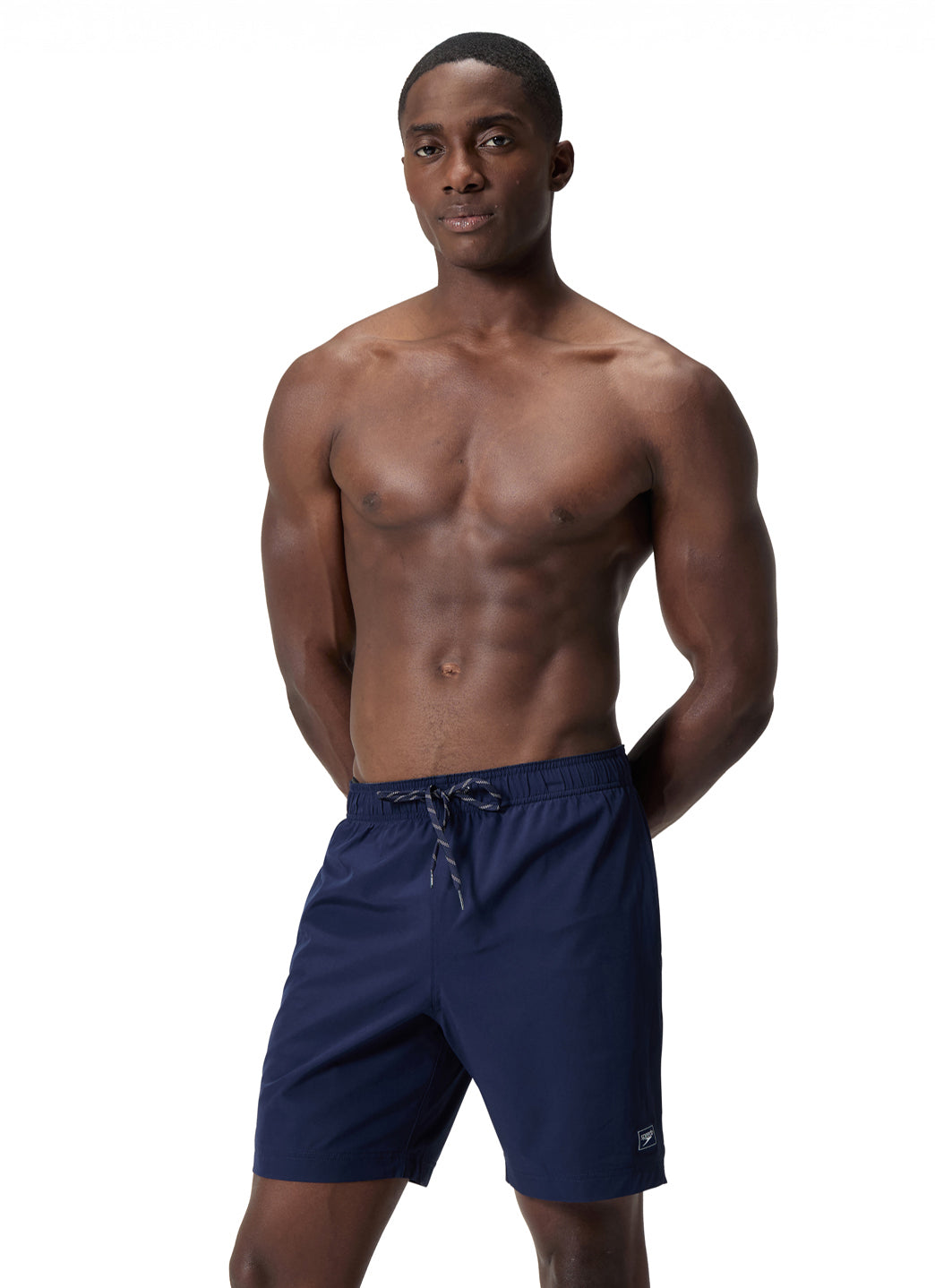 Speedo Men's Solid Redondo Edge 18 Volley Swim Short、mySite、noshort