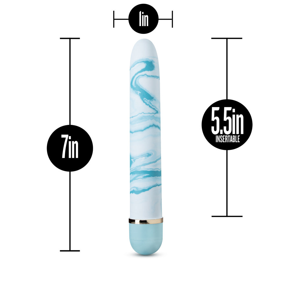 The Collection By Blush® | Blueberry Haze Blue 7-Inch Vibrator、mySite、bottomscart