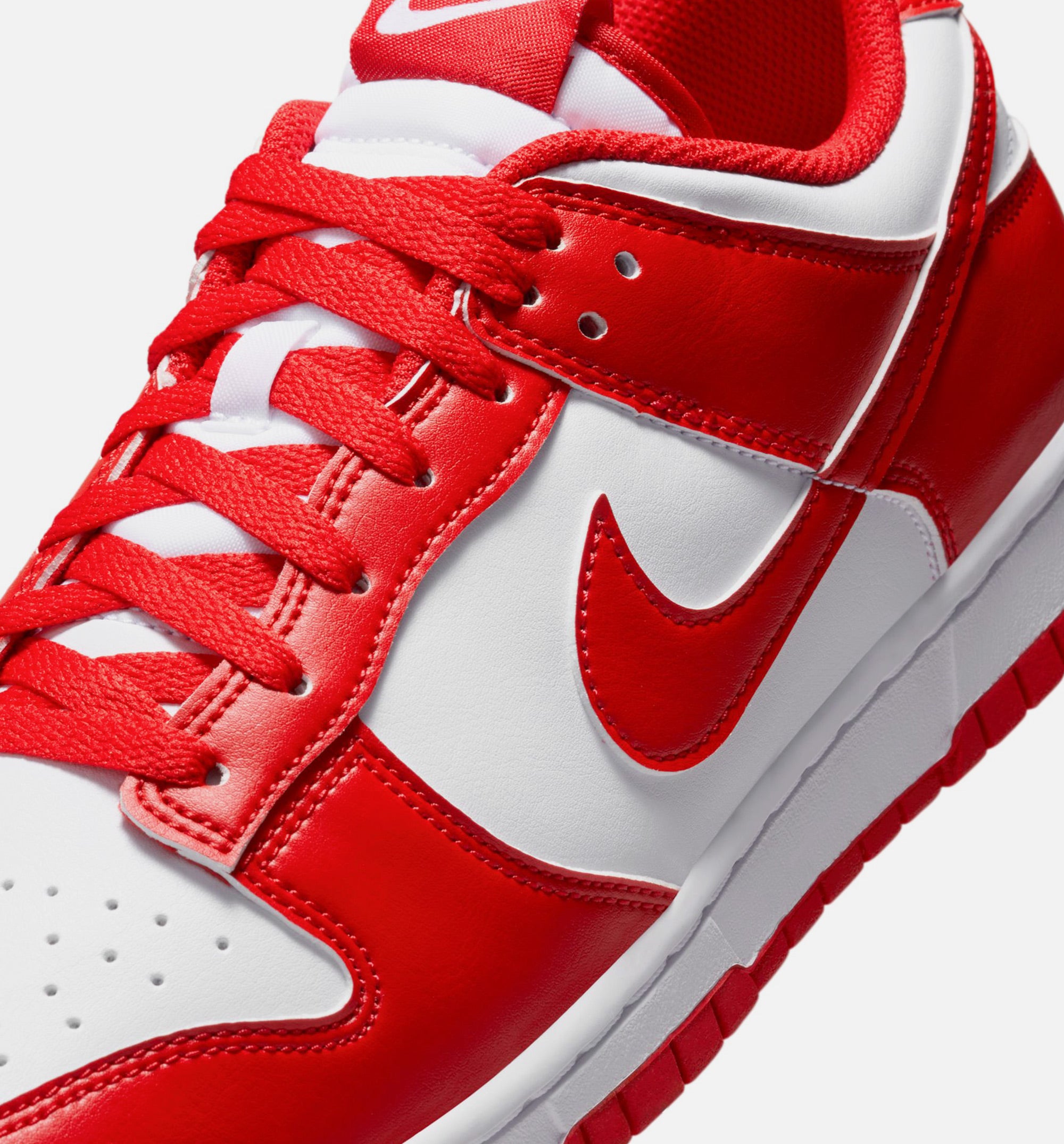Dunk Low St John Mens Lifestyle Shoe - White/University Red、mySite、dreamappss