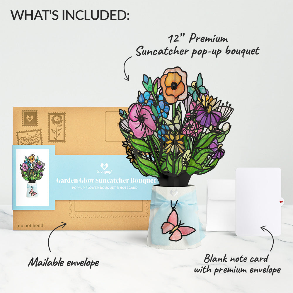 Garden Glow Suncatcher Bouquet、mySite、solidvoid