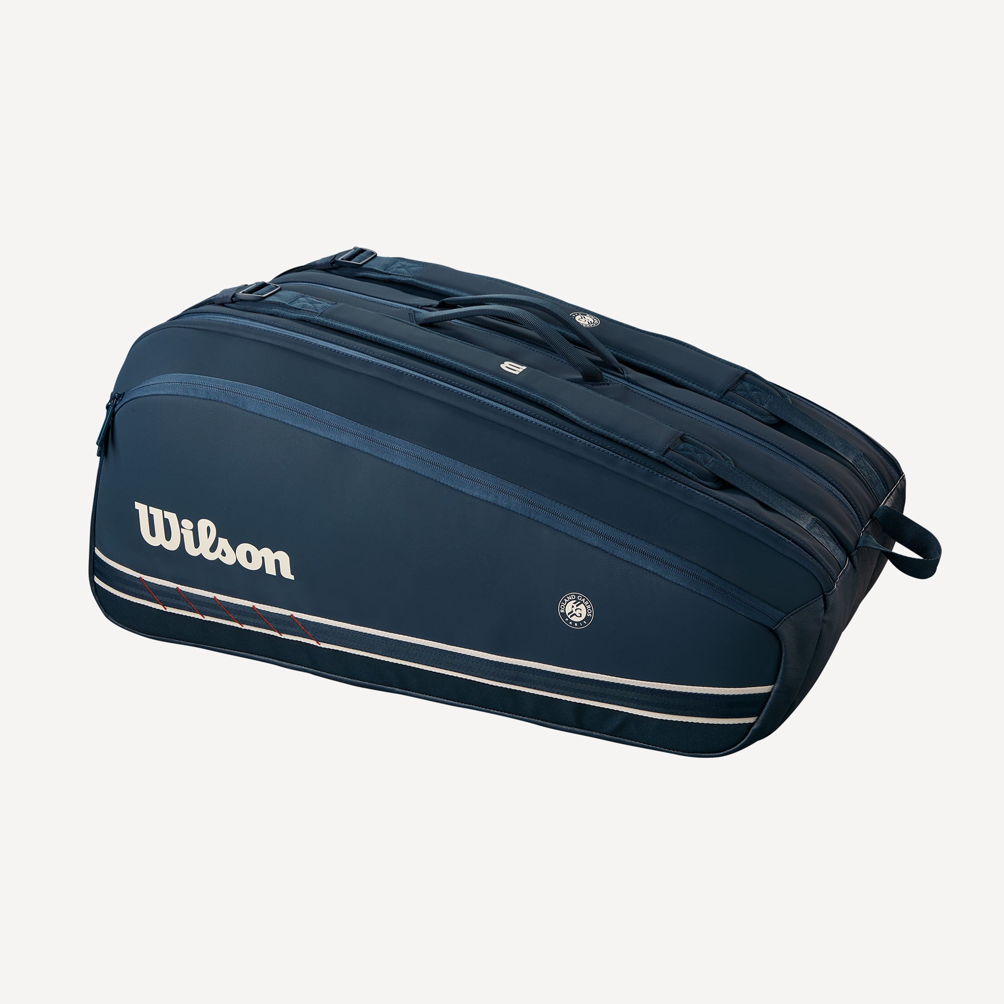 Wilson Roland-Garros Session De Soir茅e Super Tour 15 Racket Tennis Bag、mySite、neckold