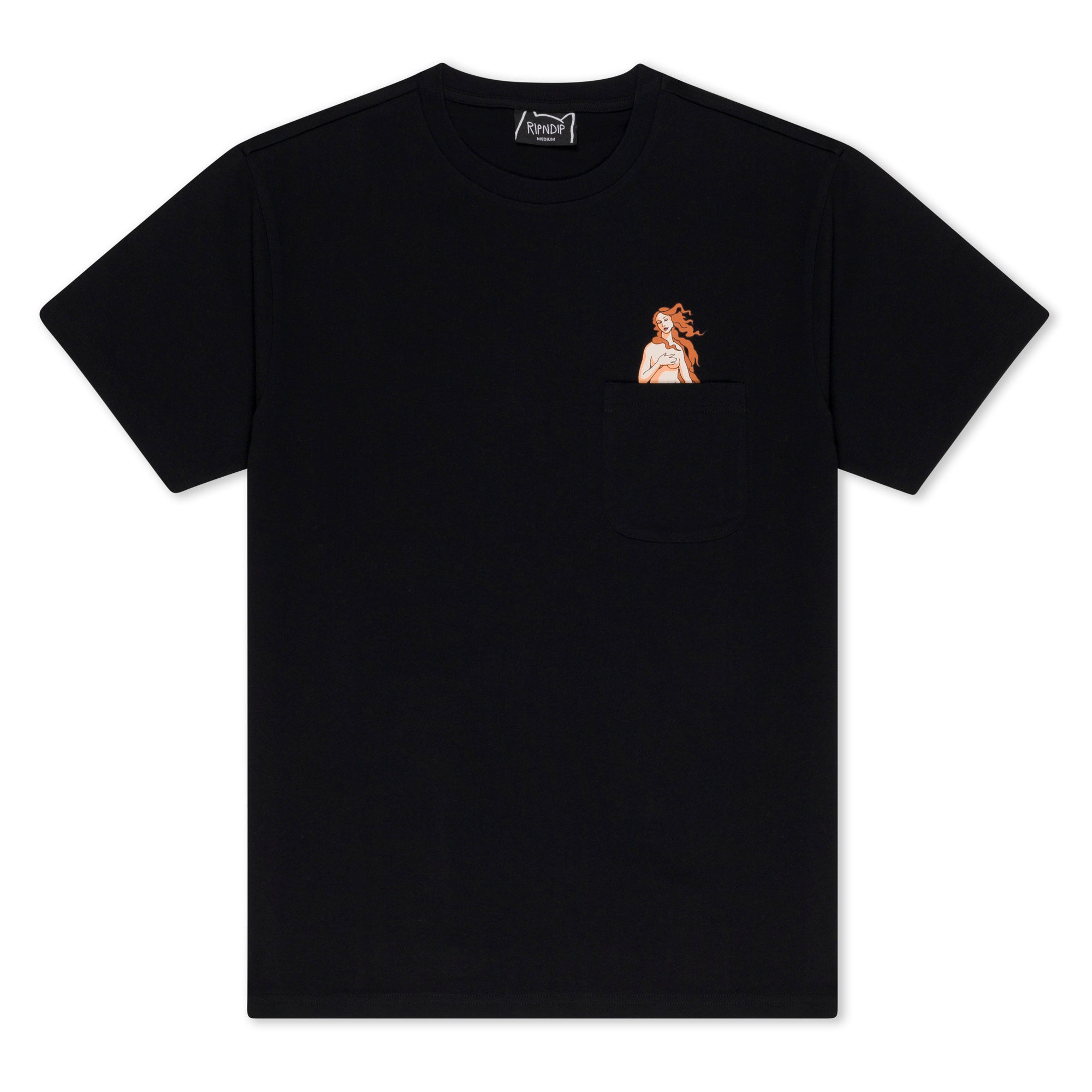  Artemis Pocket Tee (Black) 7.5oz、mySite、merchandisen