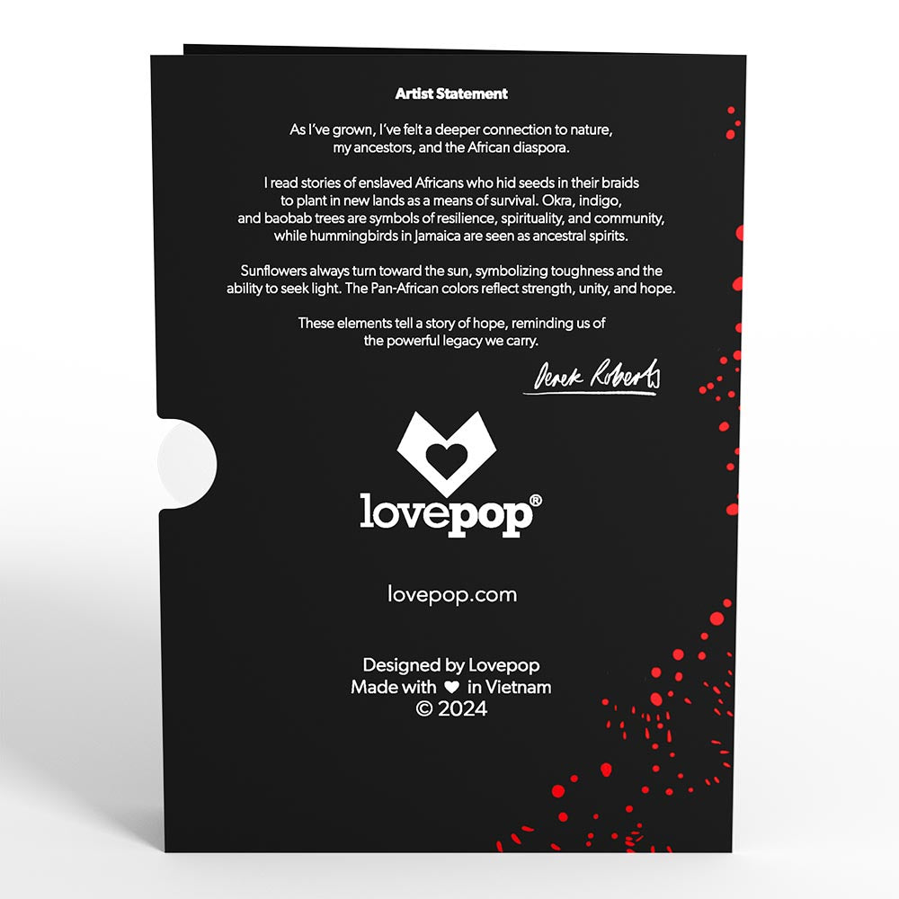 The Gift of Hope Sunflower Pop-Up Card、mySite、solidvoid