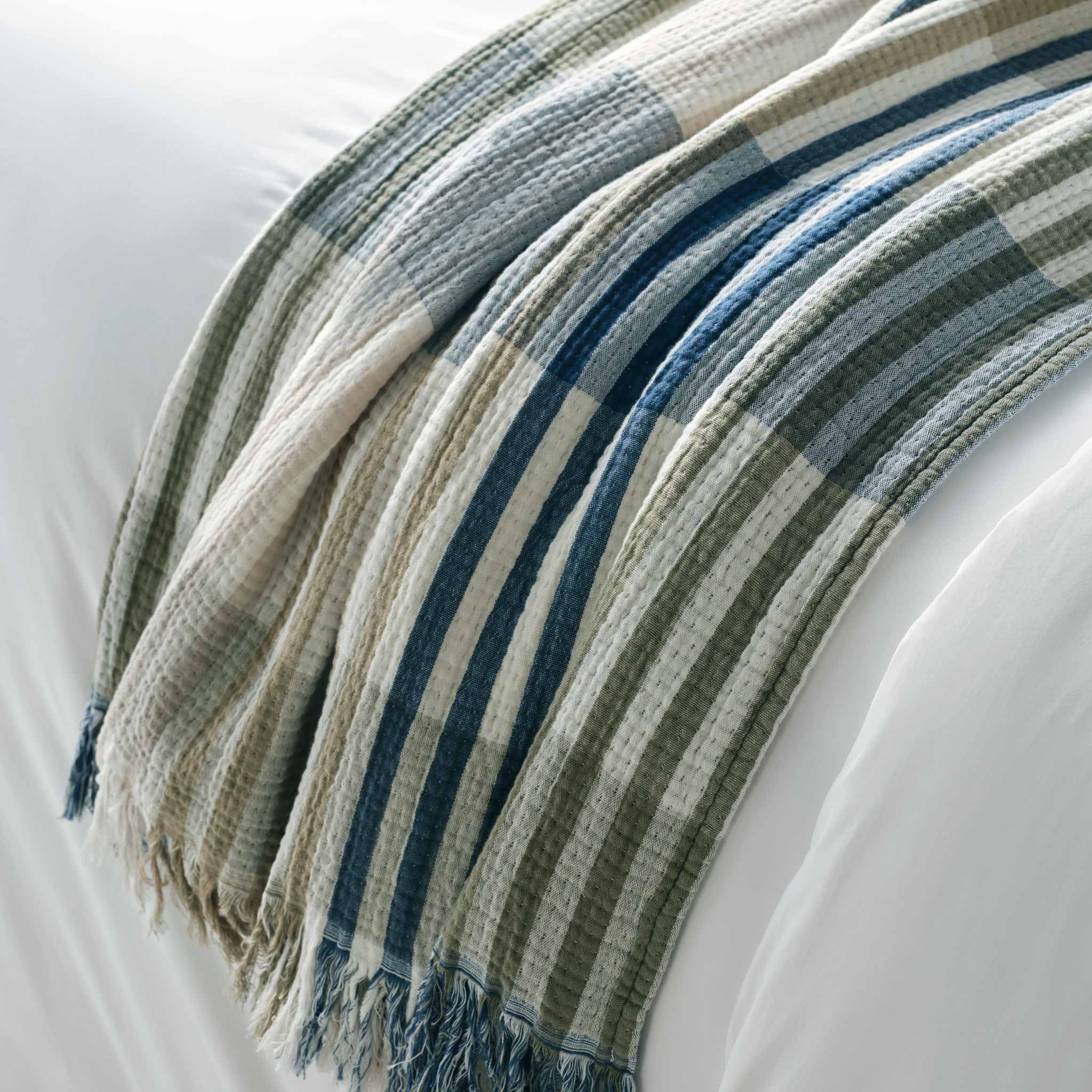  Bayside Windowpane Throw Blanket、mySite、sugarbowlscore