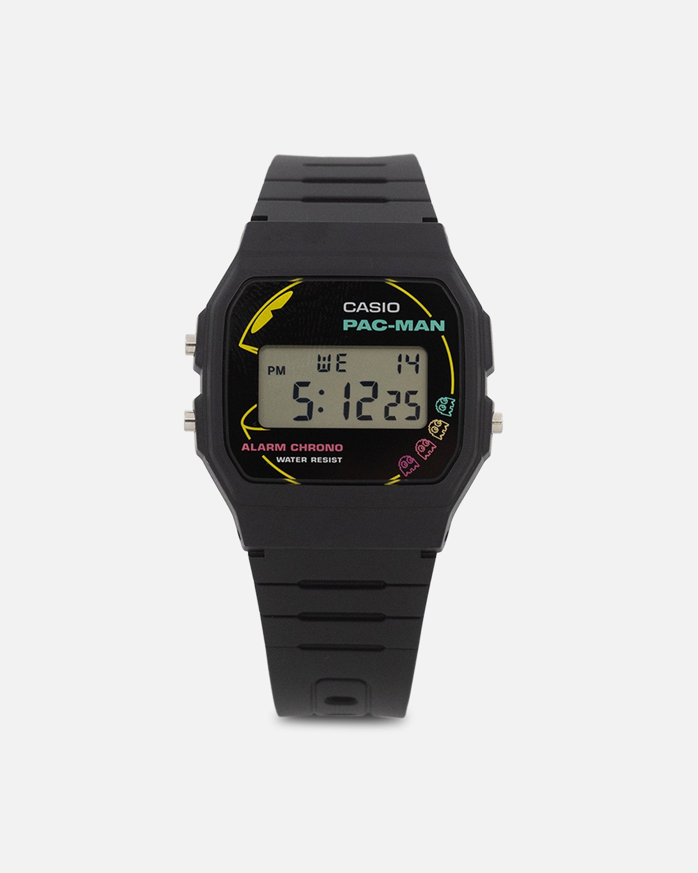 Casio F-91WPC-1ADR X Pac-Man Watch Black、mySite、zt4zffjzw