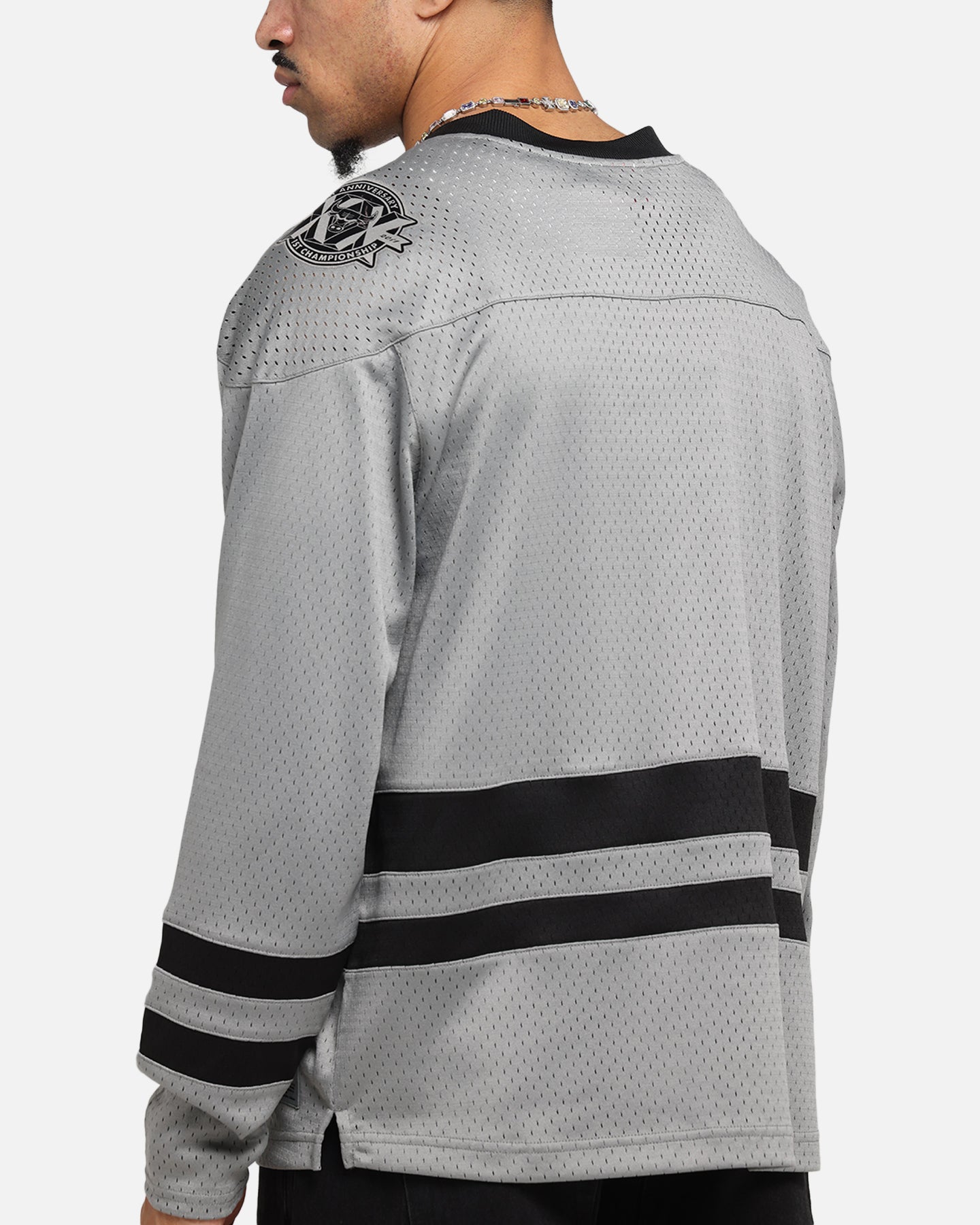 Mitchell & Ness Chicago Bulls Chrome Jersey Gunmetal Grey、mySite、zt4zffjzw