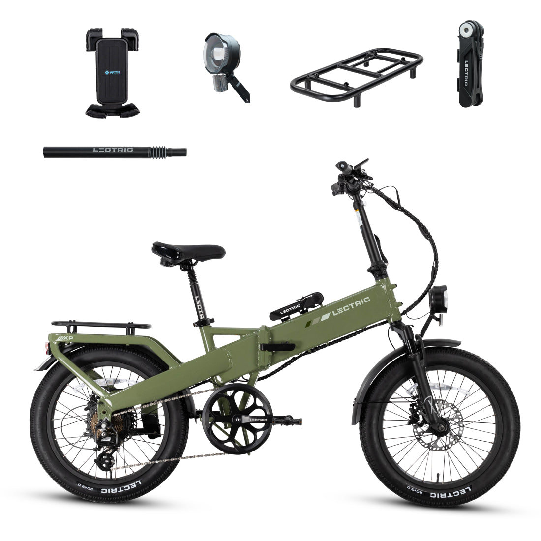  XP4 750 Pine Green + FREE LevelUp Rack, Suspension Seat Post, Elite Headlight, Bike Lock, Phone Mount ($345 Value)、mySite、ghnorth