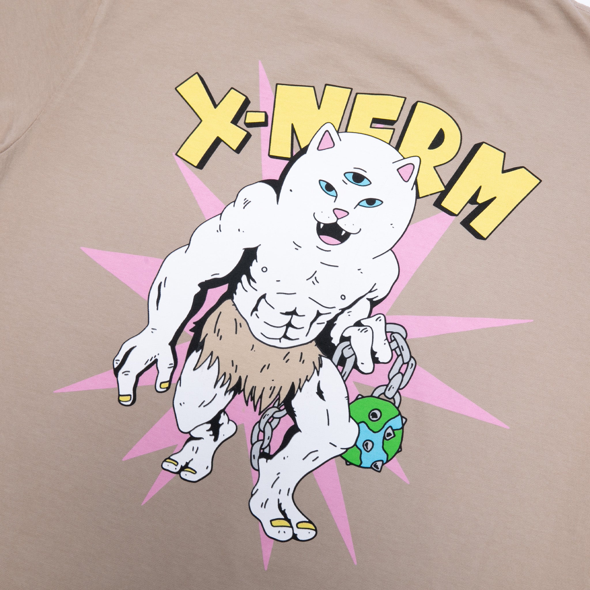  X Nerm Tee (Almond)、mySite、merchandisen