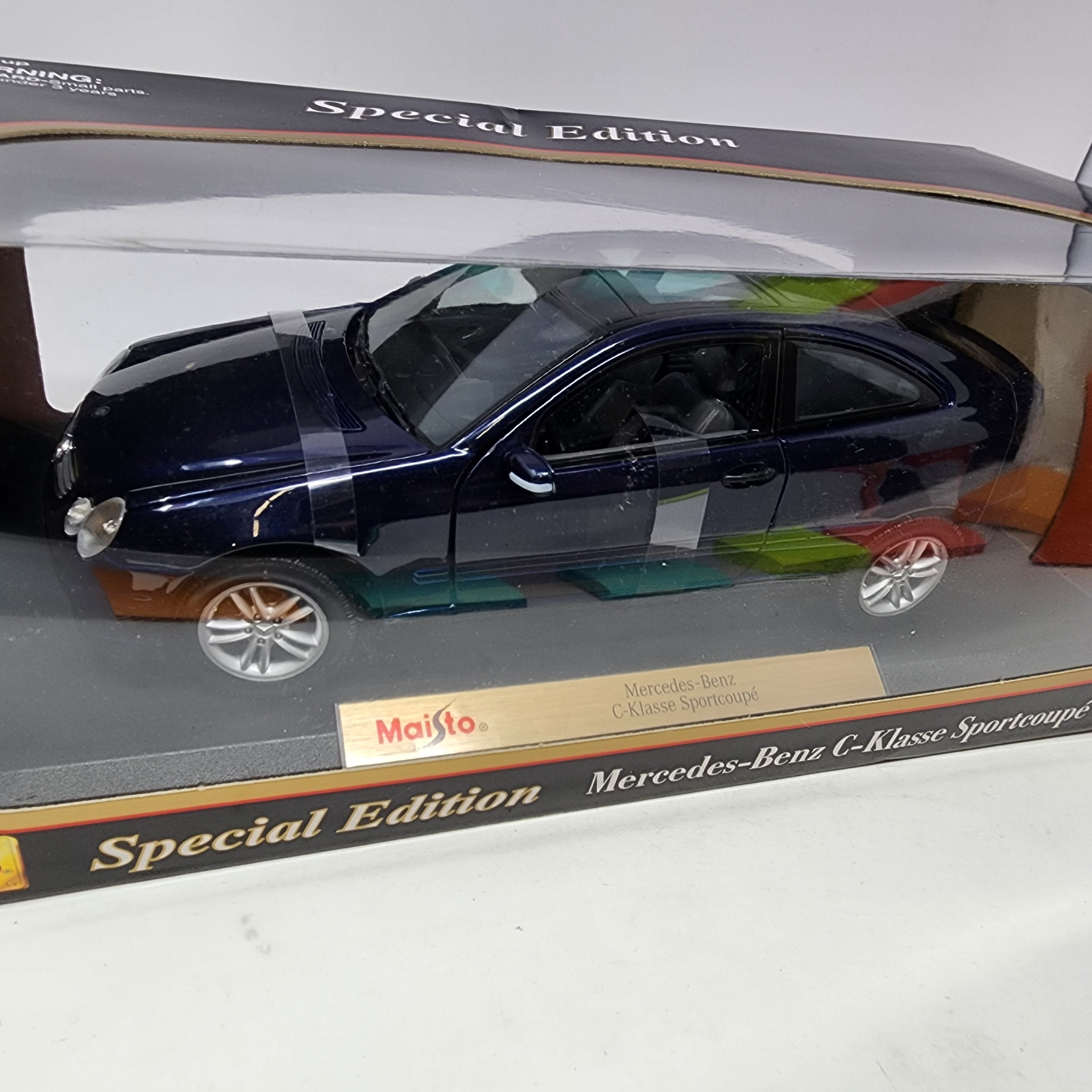 Mercedes-Benz C-Klasse Sport Coupe * Maisto Special Edition 1/18 Scale、mySite、hgirdovlk