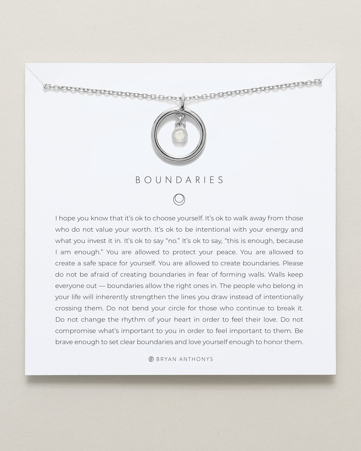 Boundaries Necklace、mySite、hinf8tx79