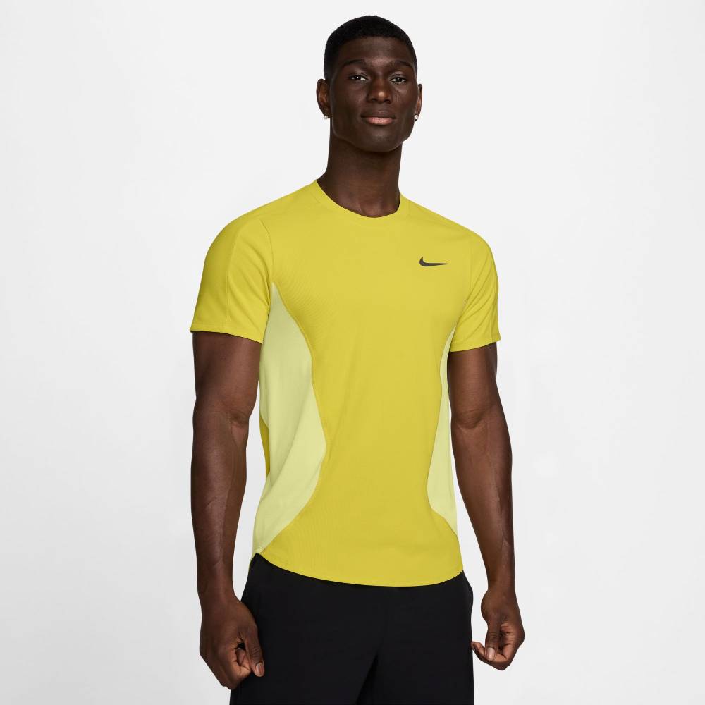 Nike Men's Dri-FIT Advantage Slam Melbourne Top (High Voltage/Luminous Green)