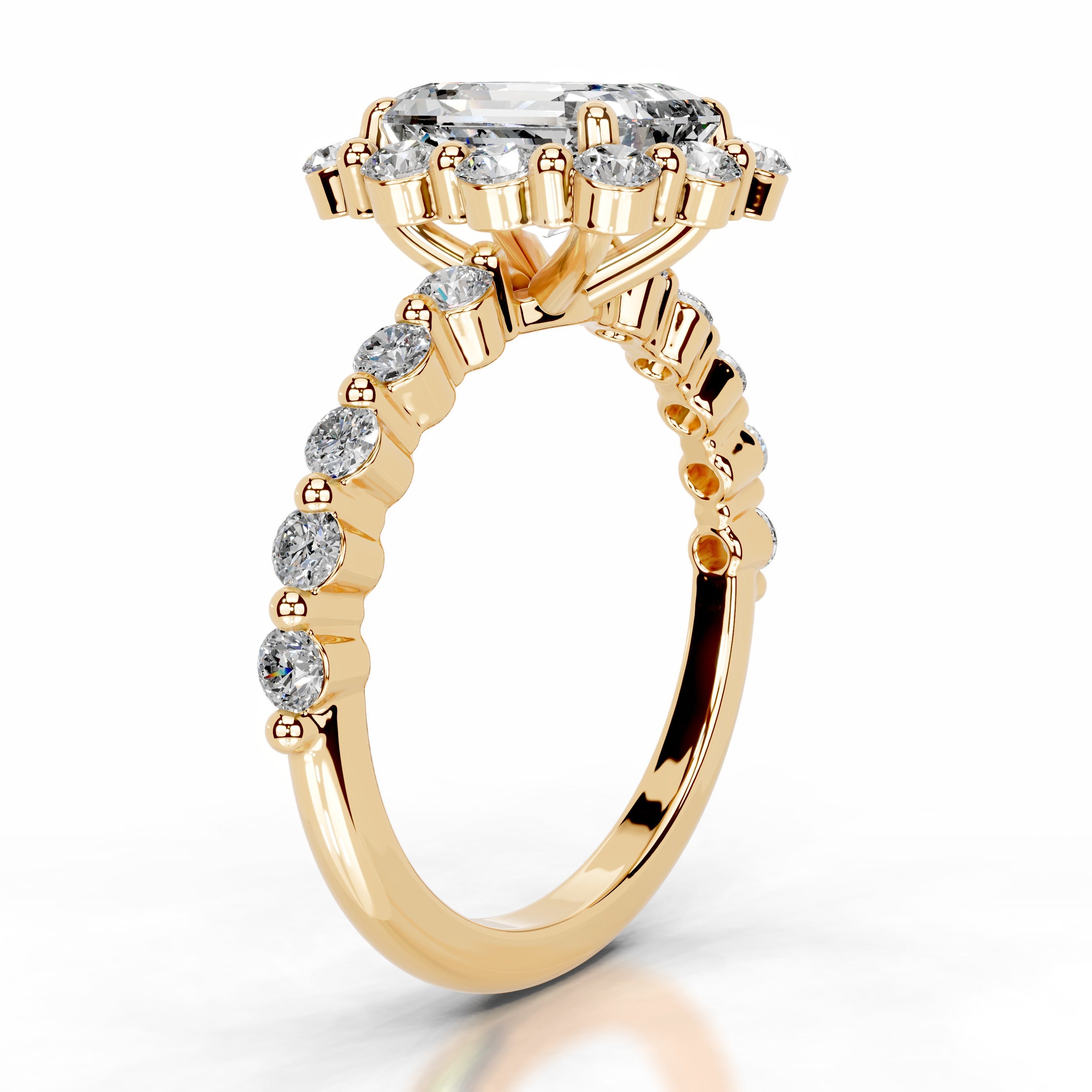 Nels Lab Grown Diamond Ring - 18K Yellow Gold、mySite、hinf8tx79