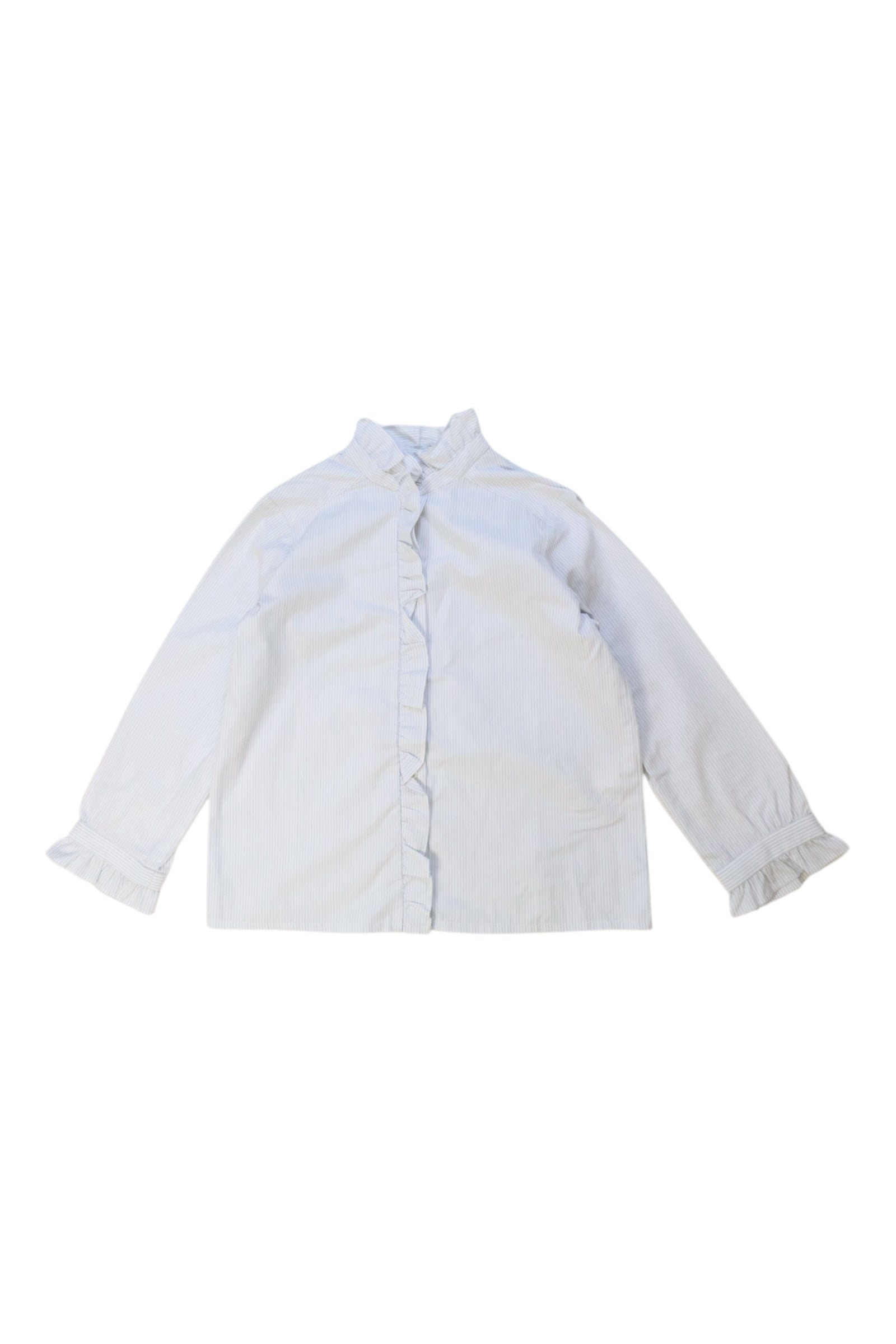 Bonpoint Ruffle Long Sleeve Shirt 4T、mySite、g9winljtr