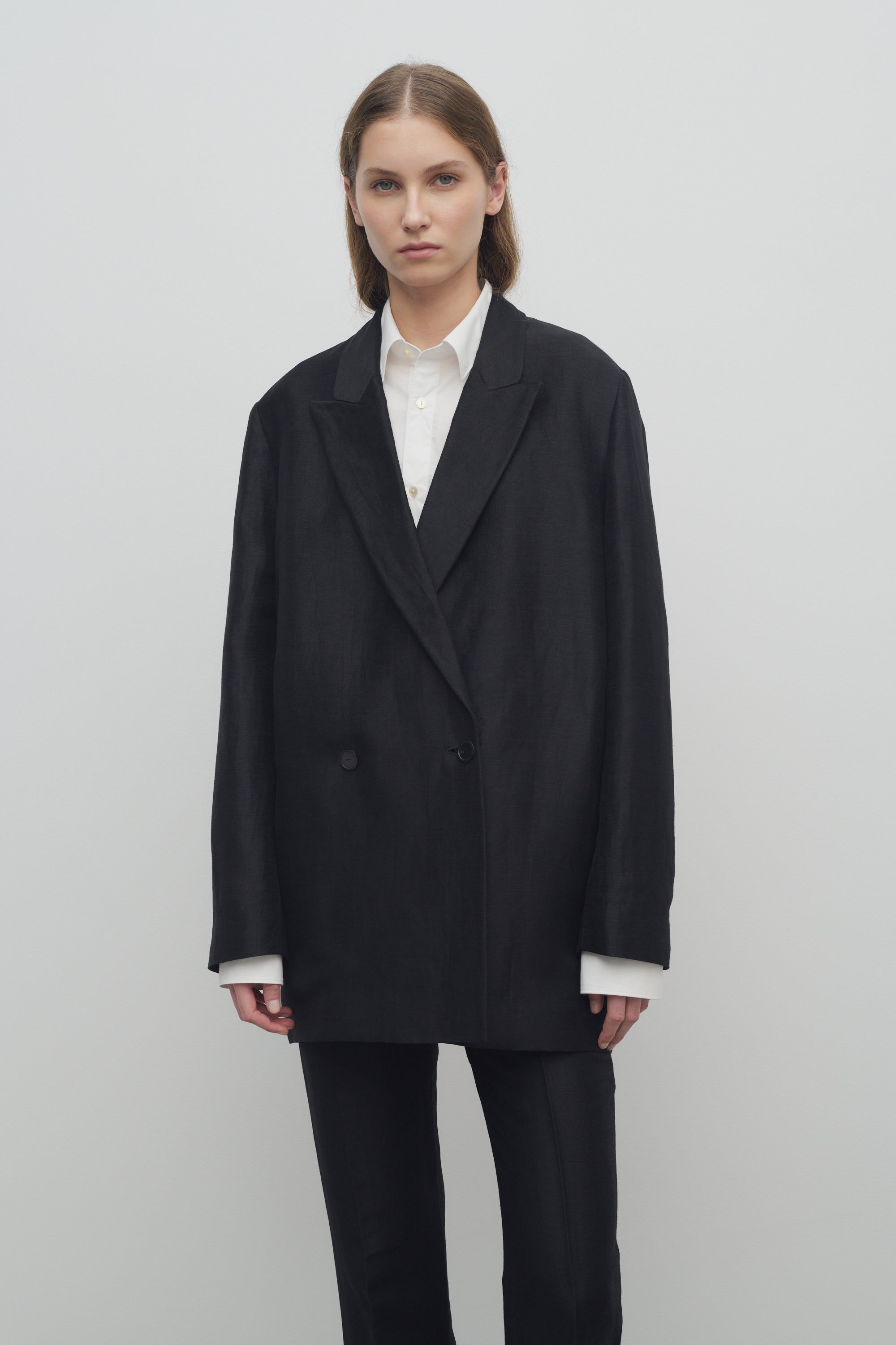 Nat Jacket in Linen、mySite、aoinhome