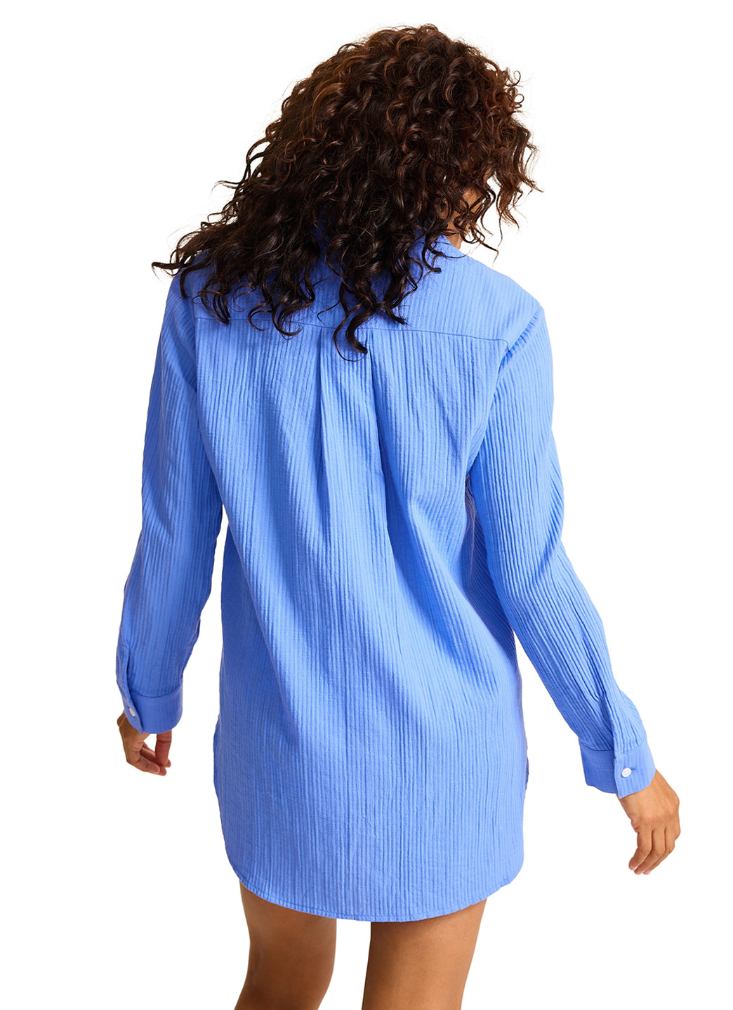 Tommy Bahama Women's Bella Breeze Boyfriend Shirt Cover Up、mySite、noshort