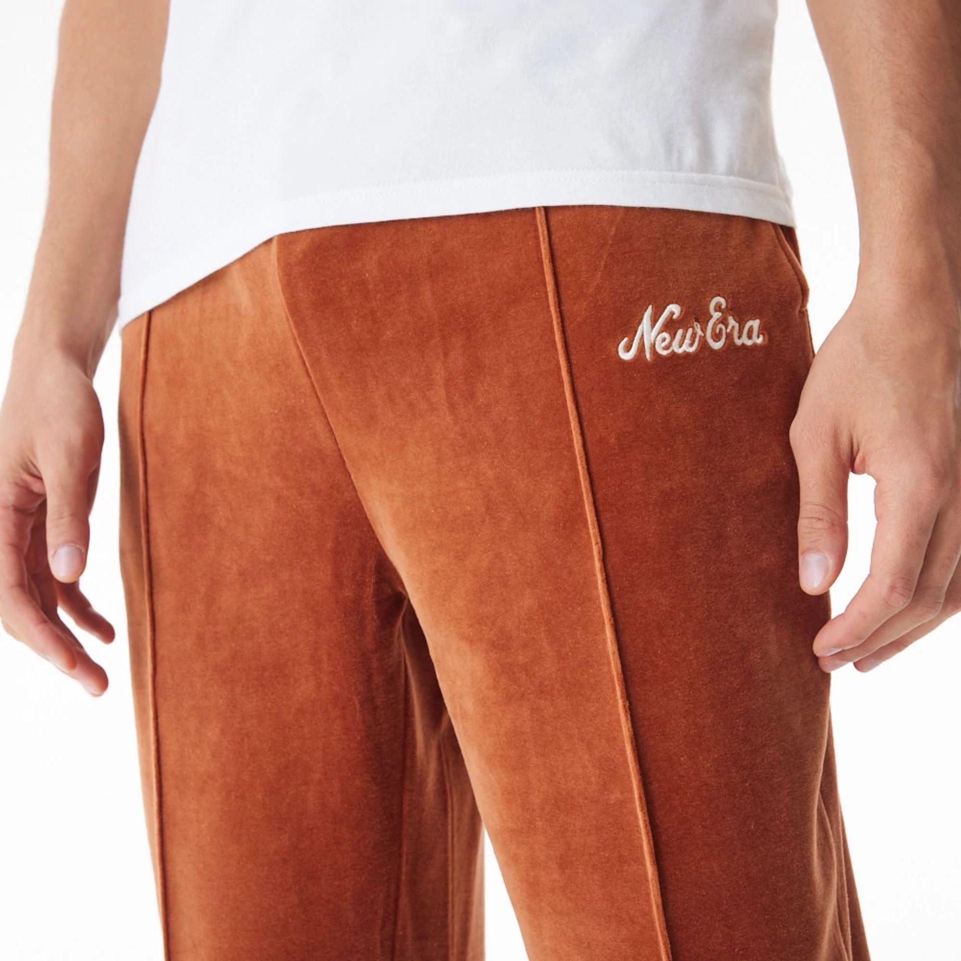 New Era Velour Brown Track Joggers、mySite、vikingsvslions