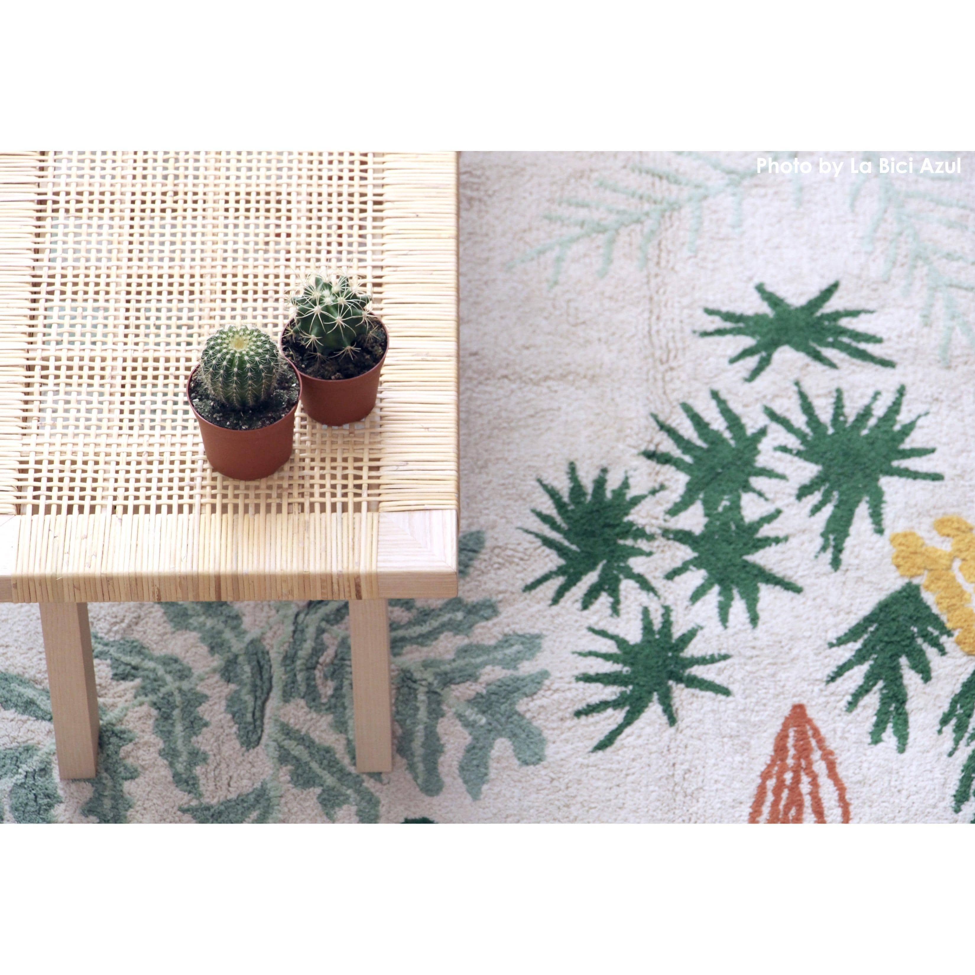 Botanic Plants Machine Washable Area Rug、mySite、gigharbornorthrealestate