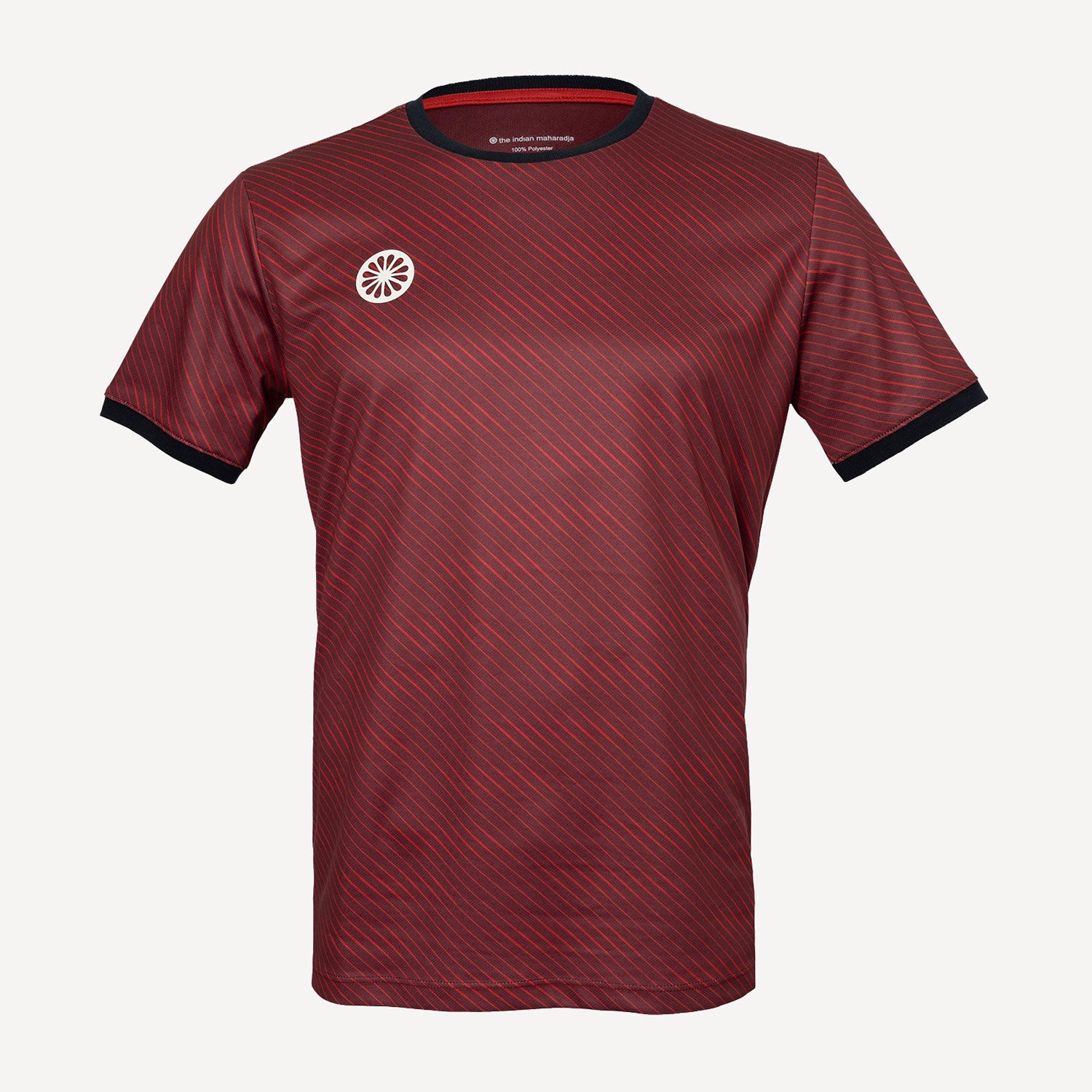 The Indian Maharadja Men's Pique Printed Tennis Shirt