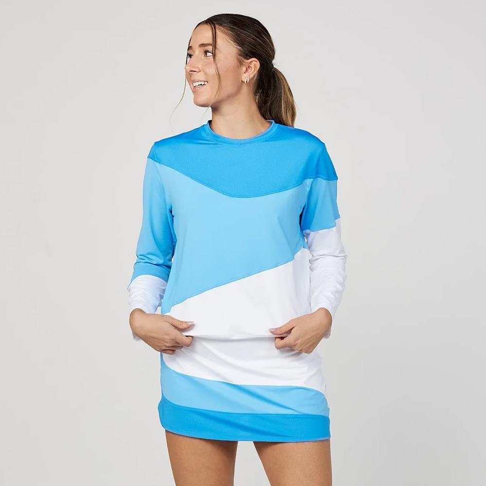 Sofibella Women's New Wave 15 Skort - White/Blue