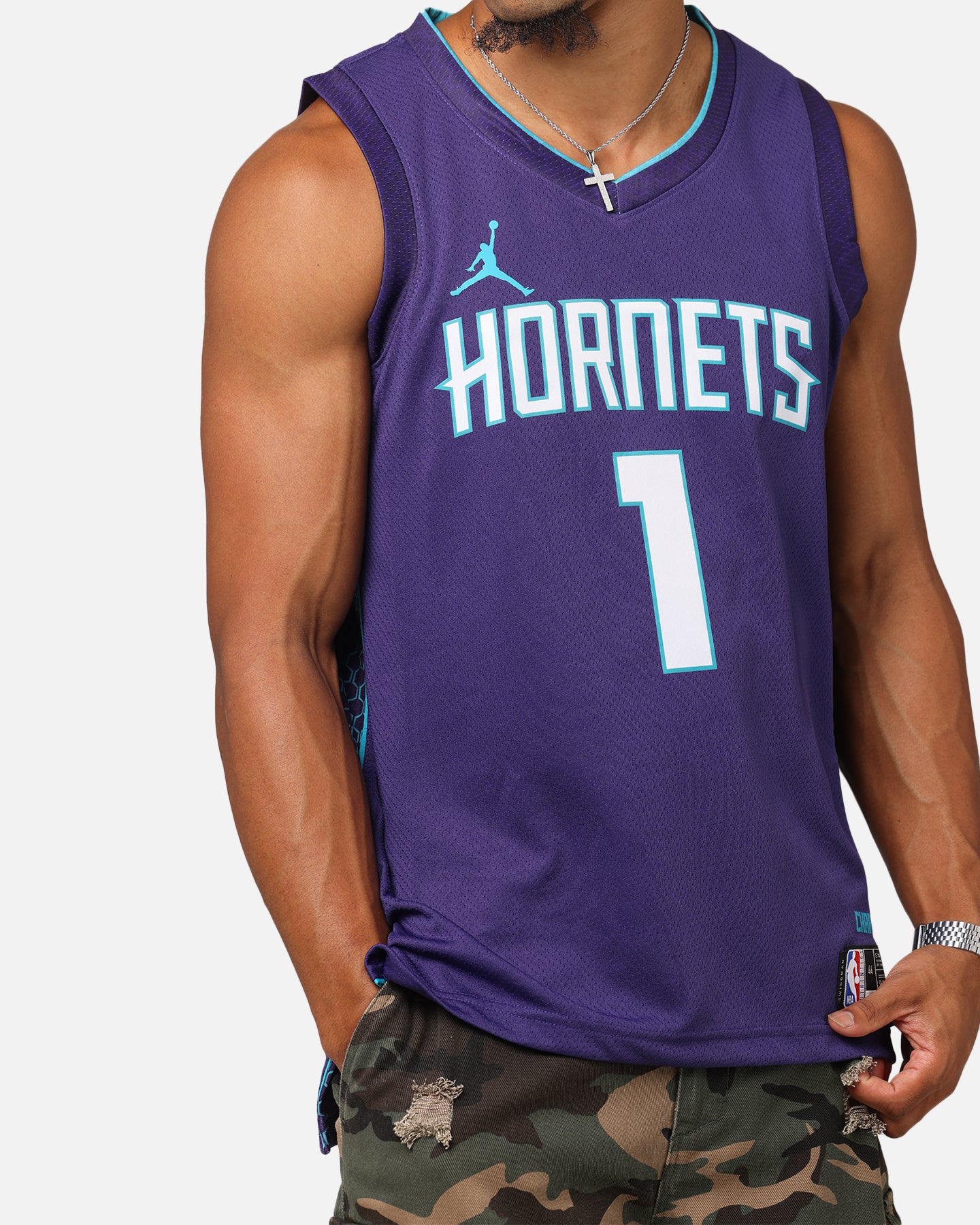 Nike Lamelo Ball Charlotte Hornets #1 Statement Edition 2022/23 Nike Dri-Fit NBA Swingman Jersey New Orchid、mySite、zt4zffjzw